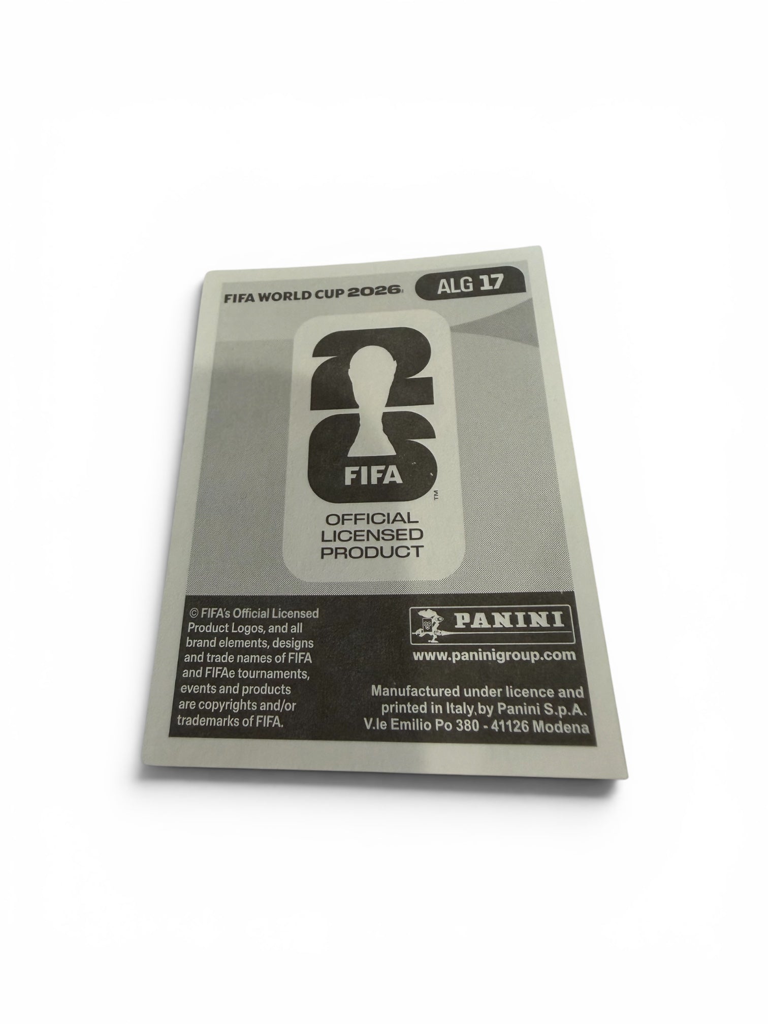 2026 Panini FIFA World Cup Anis Hadj Moussa ALG 17 Algeria Official Soccer Sticker