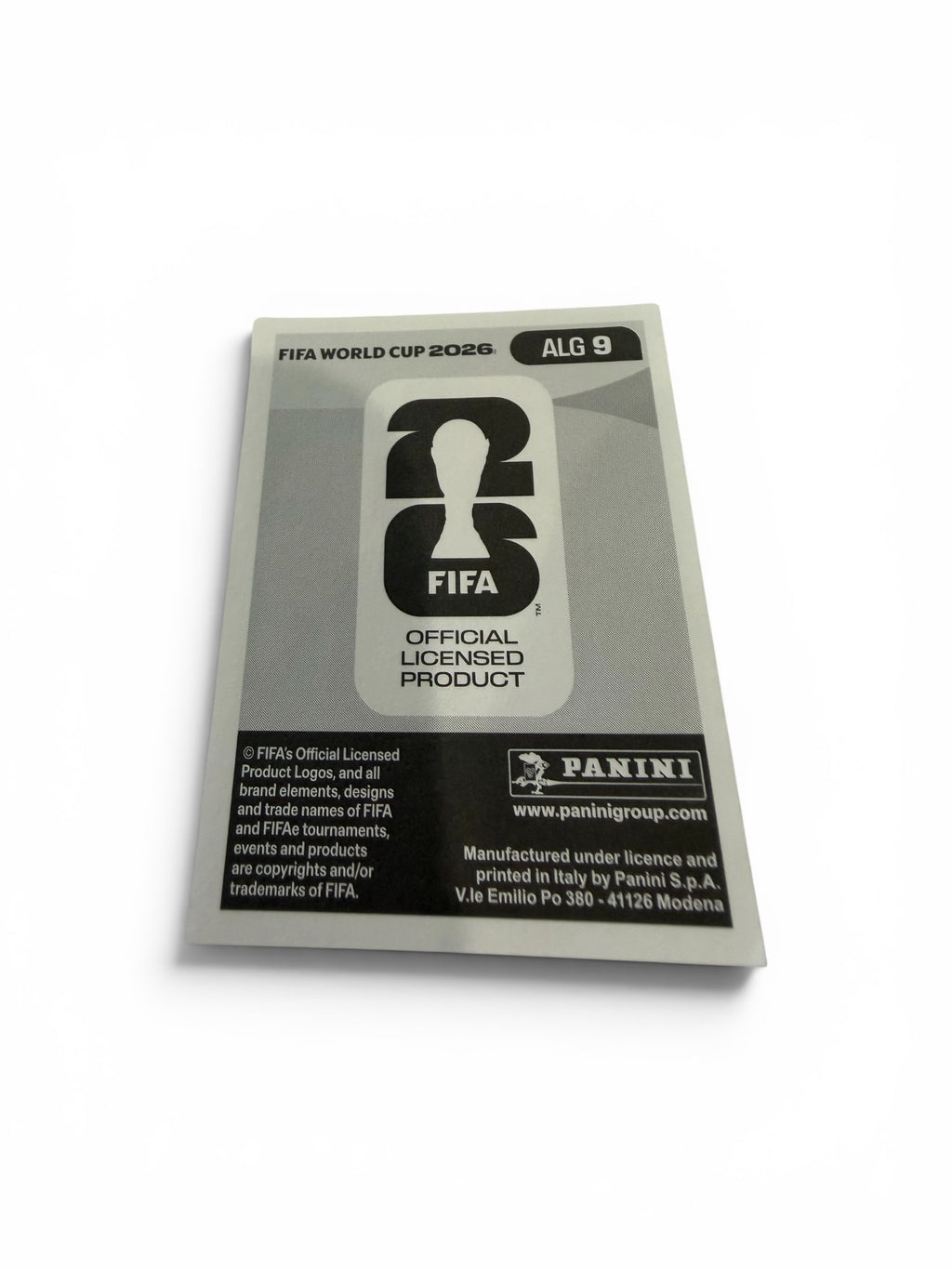 2026 Panini FIFA World Cup Houssem Aouar ALG 9 Algeria Official Soccer Sticker