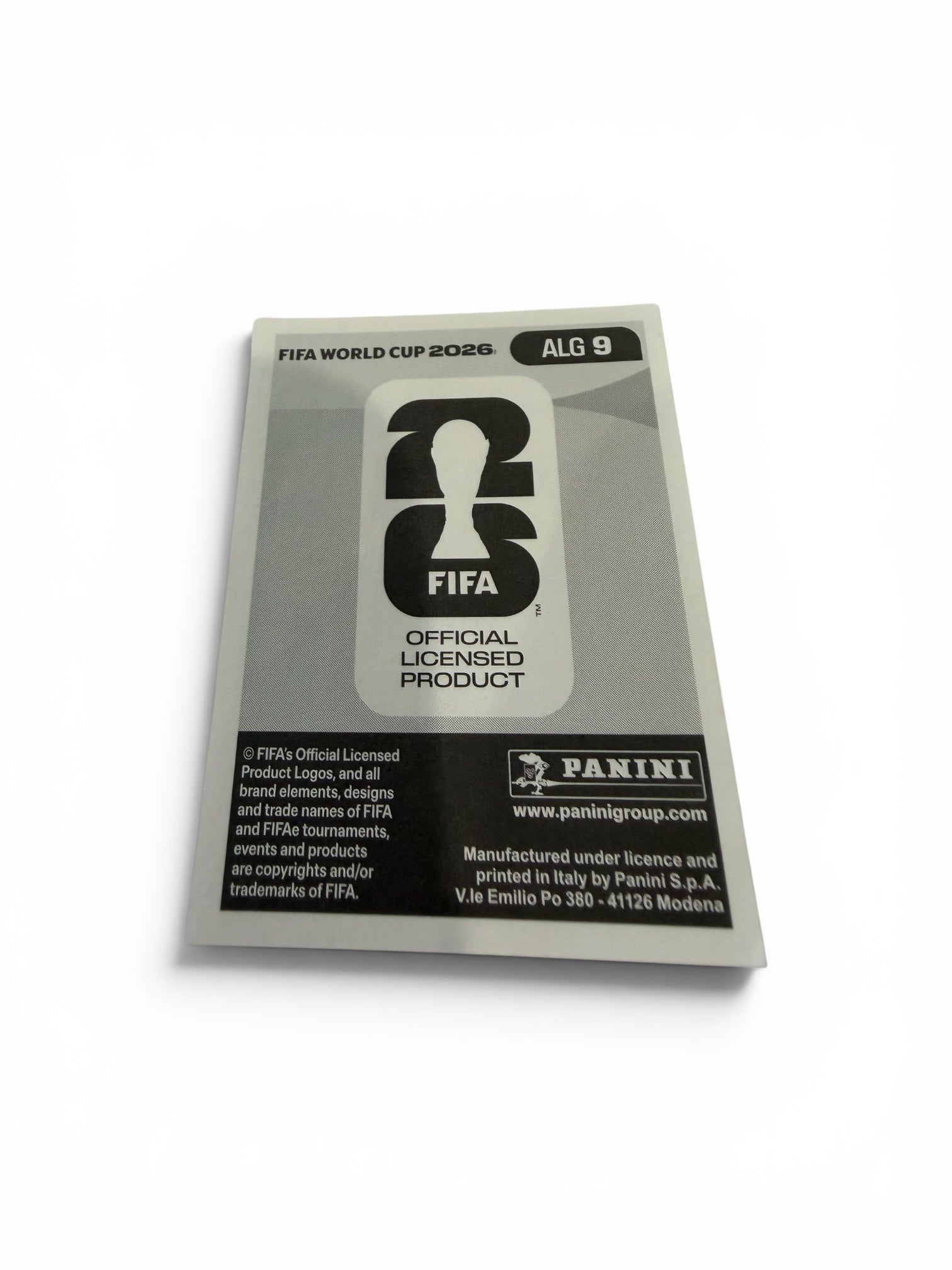 2026 Panini FIFA World Cup Houssem Aouar ALG 9 Algeria Official Soccer Sticker