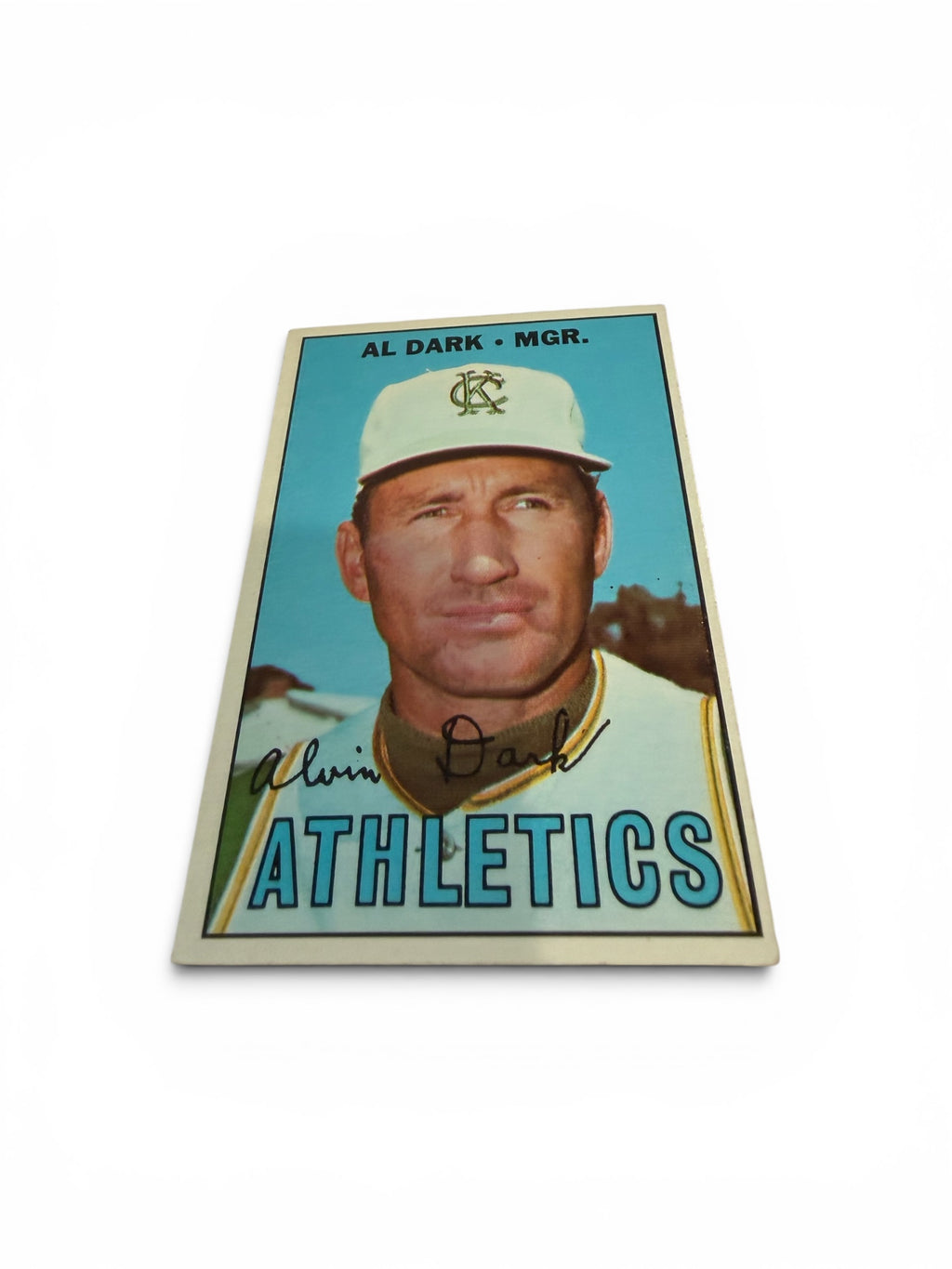 1967 Topps #389 Al Dark Kansas City Athletics Manager Vintage Baseball Card