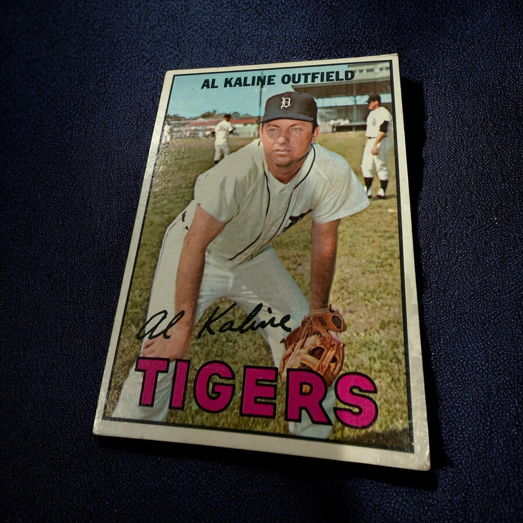 1967 Topps #30 Al Kaline Detroit Tigers Hall of Fame Vintage Baseball Card
