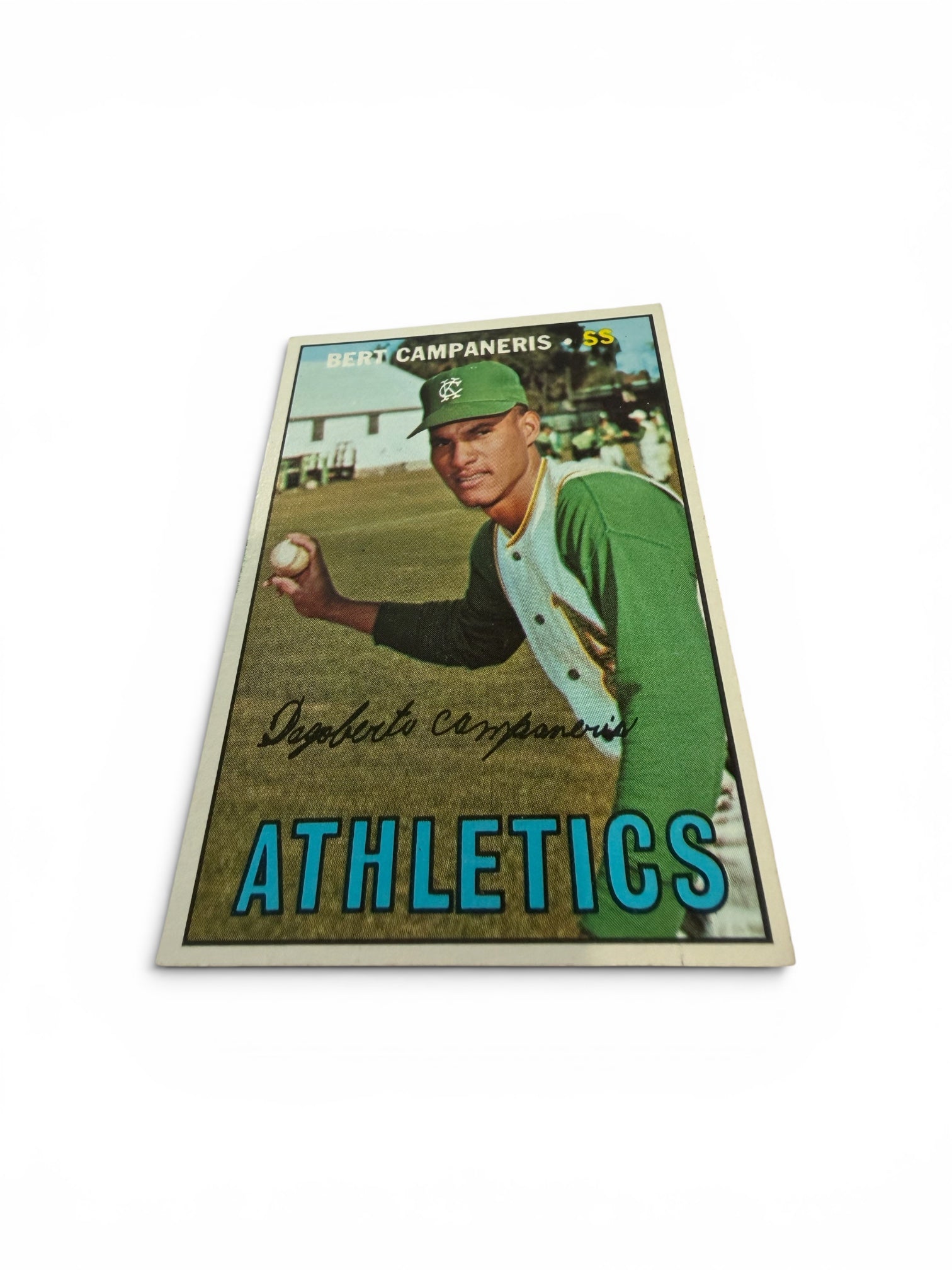 1967 Topps #515 Bert Campaneris Kansas City Athletics Vintage Baseball Card Shortstop