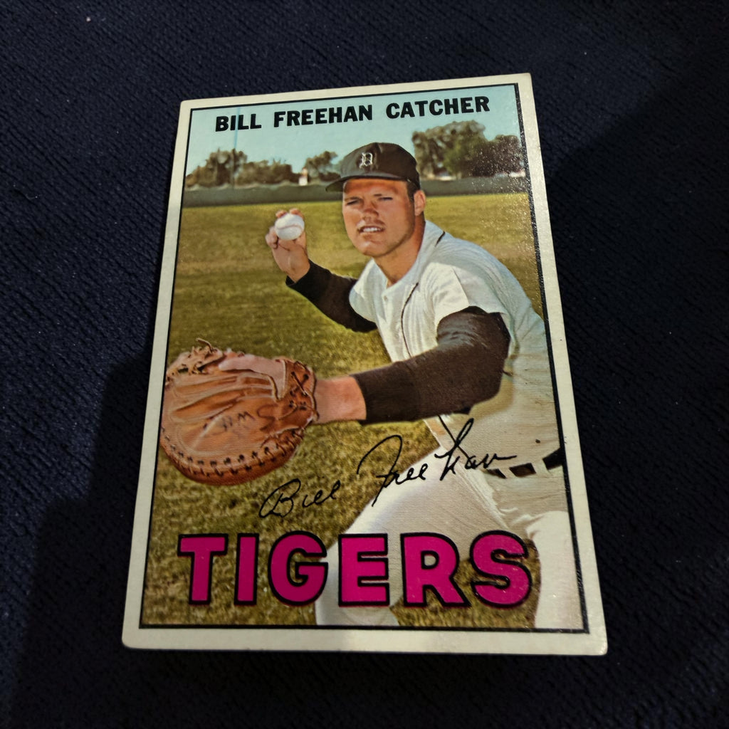 1967 Topps #48 Bill Freehan Detroit Tigers Vintage Baseball Card MLB Original