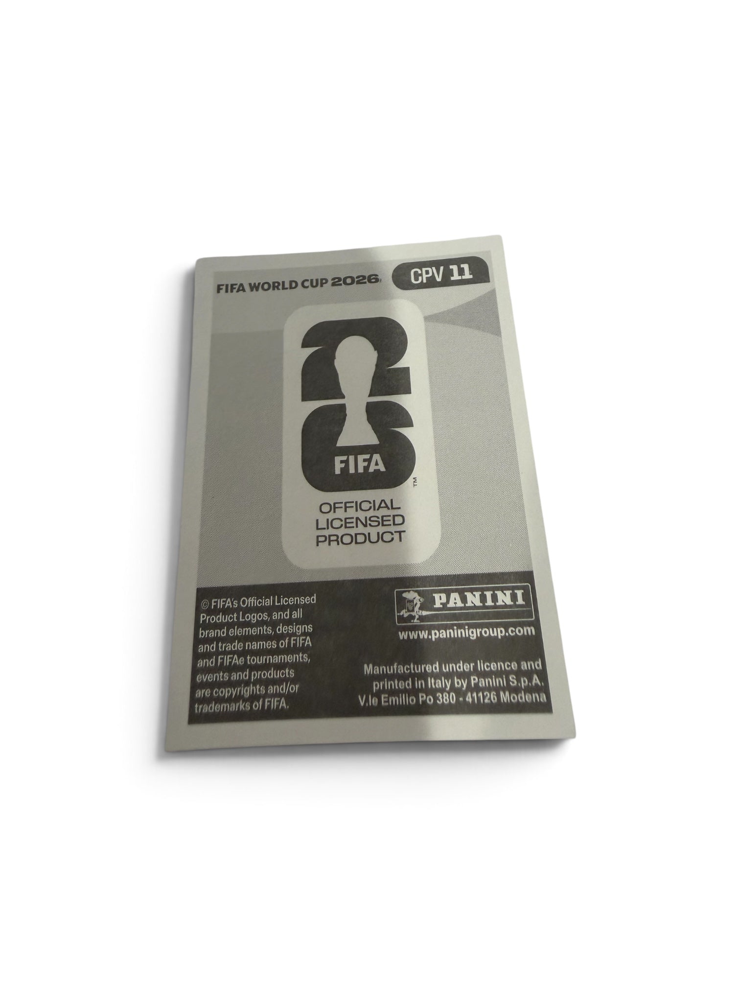 2026 Panini FIFA World Cup Patrick Andrade Blue Border Parallel CPV11 Cape Verde Sticker Official