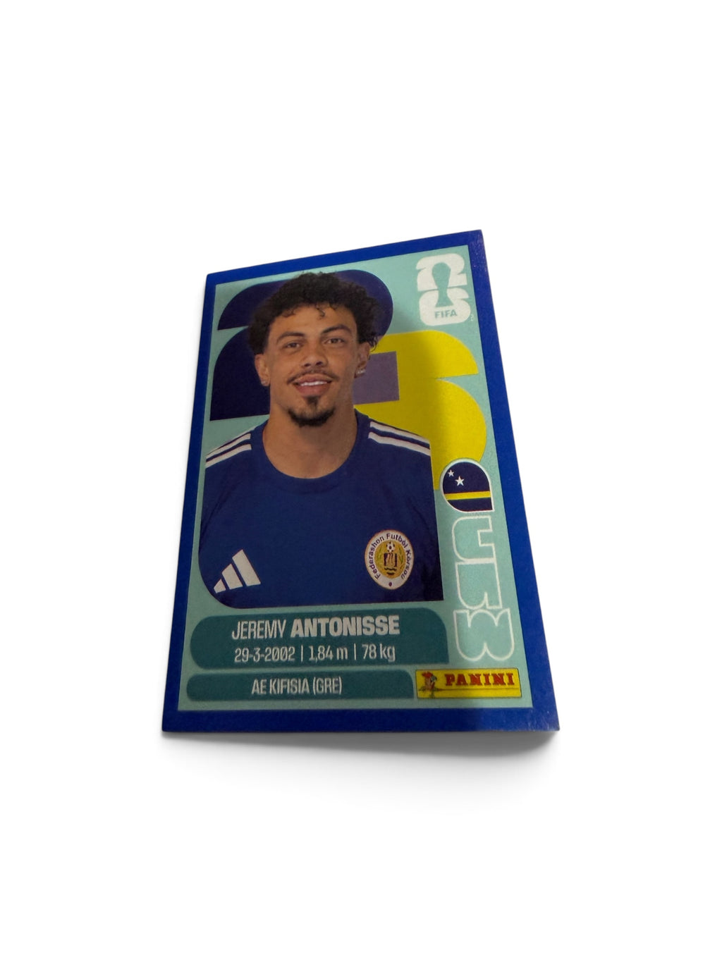 Jeremy Antonisse CUW 18 Blue Parallel – Curaçao