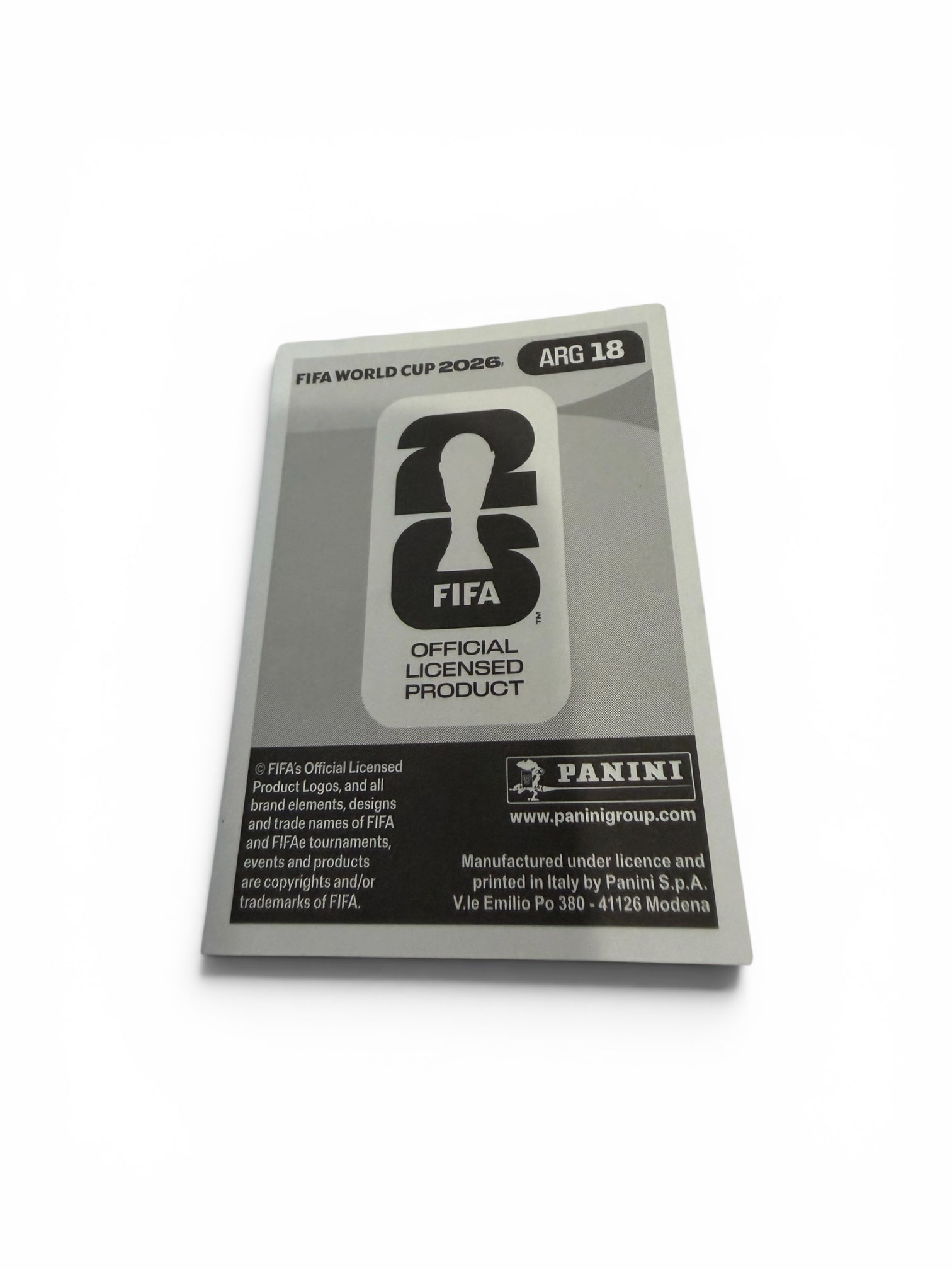 2026 Panini FIFA World Cup Blue Parallel Lautaro Martinez ARG 18 Argentina Official Soccer Sticker
