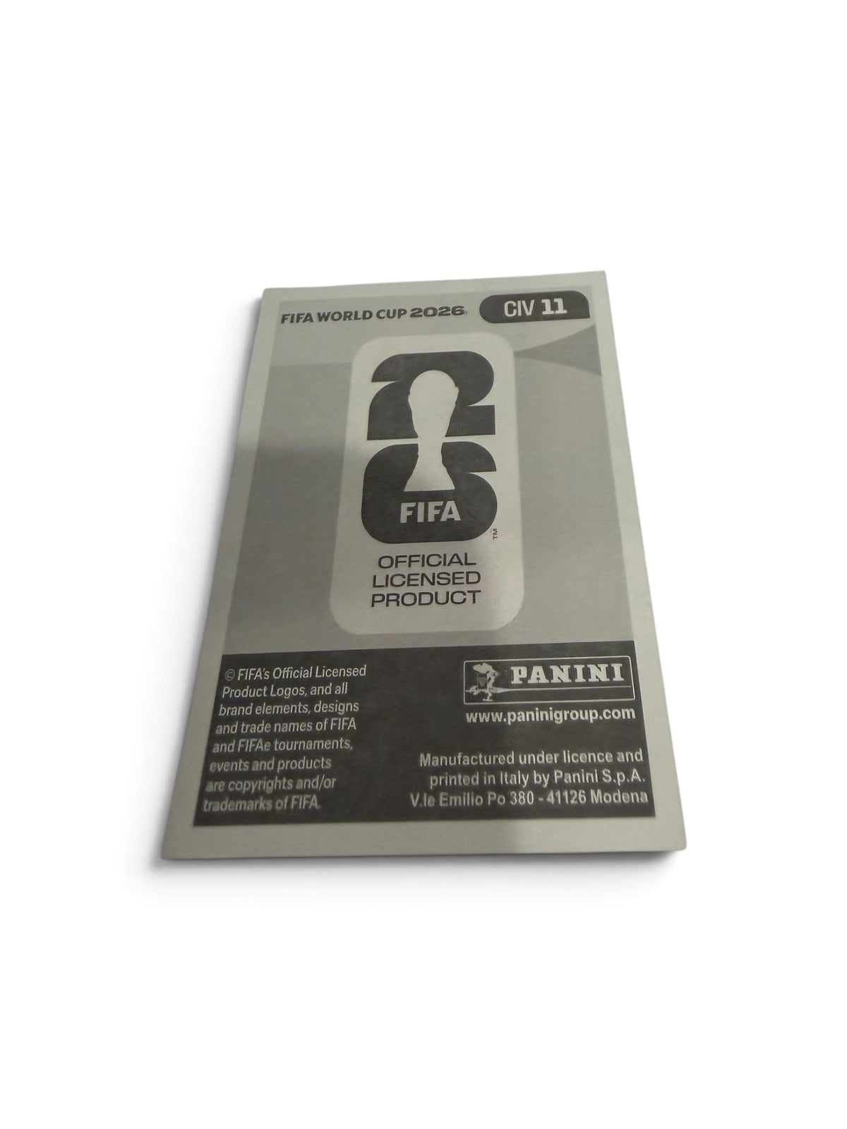 2026 Panini FIFA World Cup Seko Fofana Blue Border Parallel Sticker
