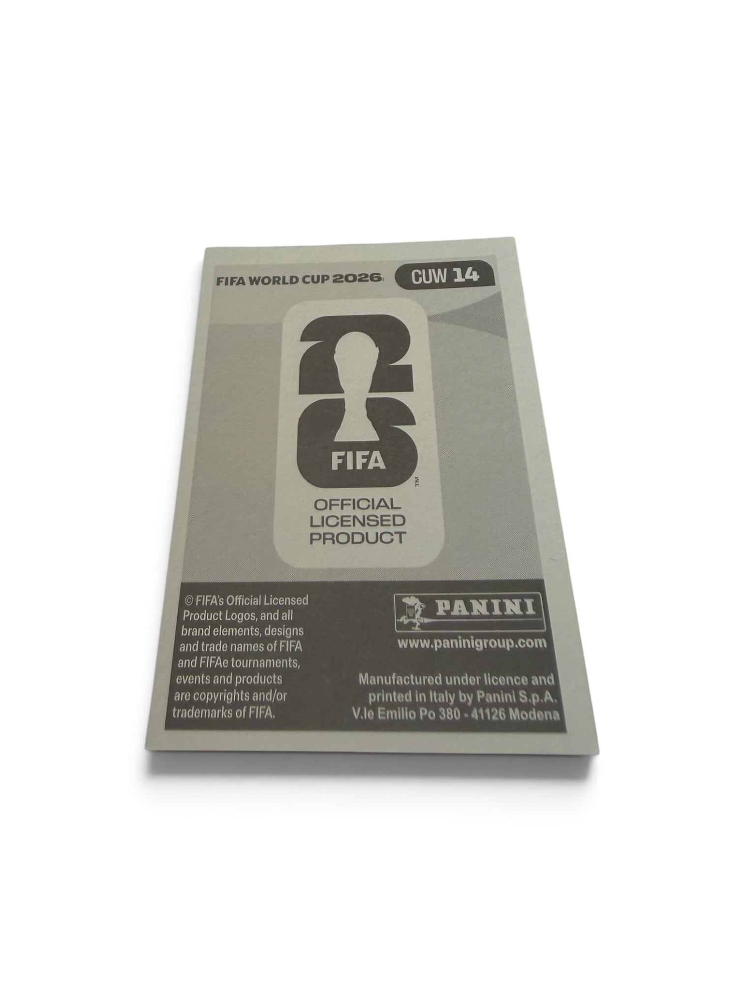 Panini FIFA World Cup 2026 Joshua Brenet Curaçao CUW 6 Soccer Sticker