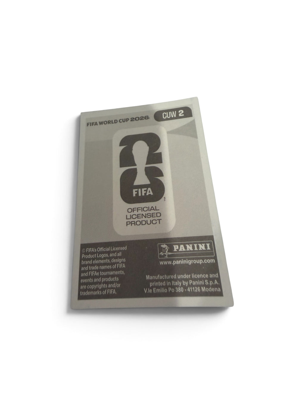 Panini FIFA World Cup 2026 Eloy Room Curaçao CUW 2 Blue Border Soccer Sticker
