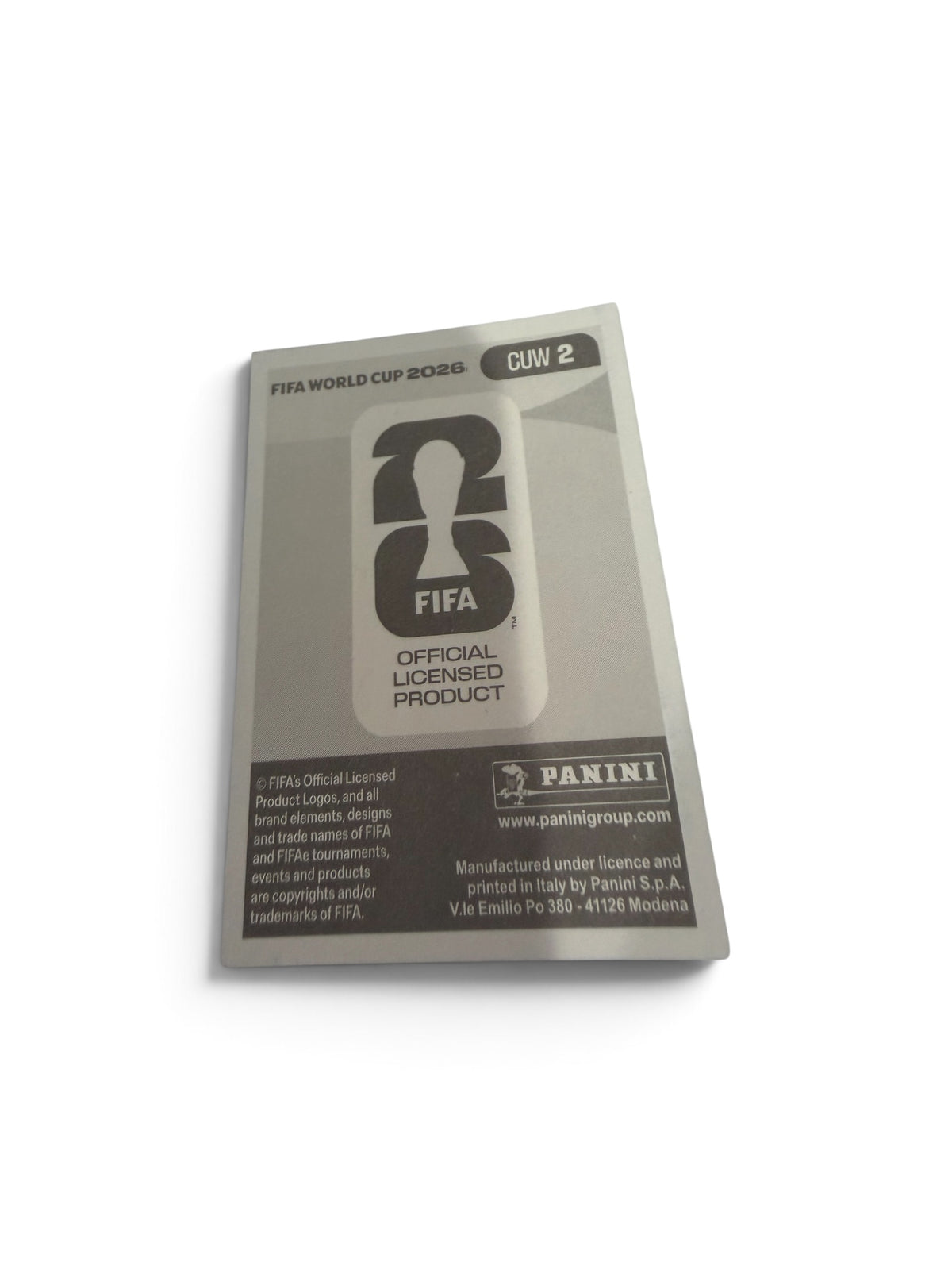 Panini FIFA World Cup 2026 Eloy Room Curaçao CUW 2 Blue Border Soccer Sticker