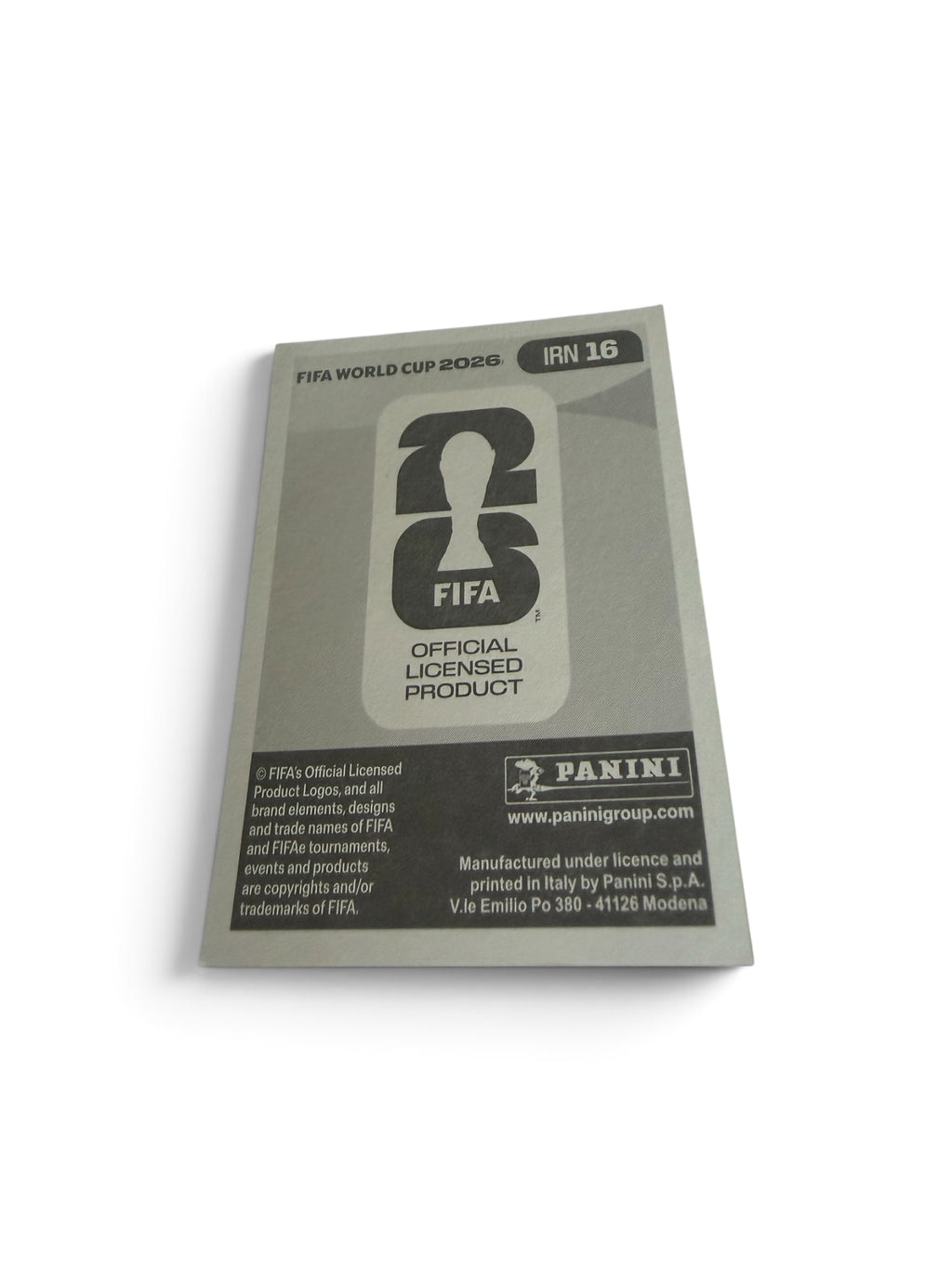 Mohammad Mohebi IRN16 Iran National Team | Blue Border | Panini FIFA World Cup 2026 Official Sticker