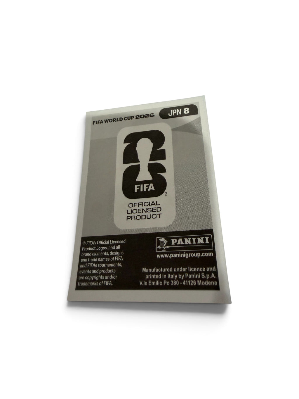 Kaishu Sano Blue Border Parallel | Japan JPN 8 | Panini FIFA World Cup 2026 Official Sticker