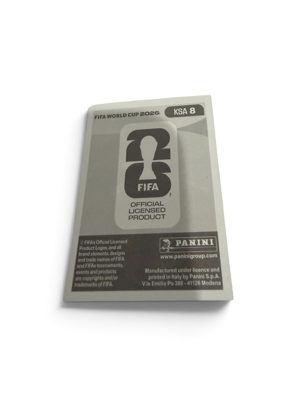 Hassan Al Tambakti Blue Border #KSA8 | Saudi Arabia | Panini FIFA World Cup 2026 Parallel Sticker | Al Hilal Saudi Club