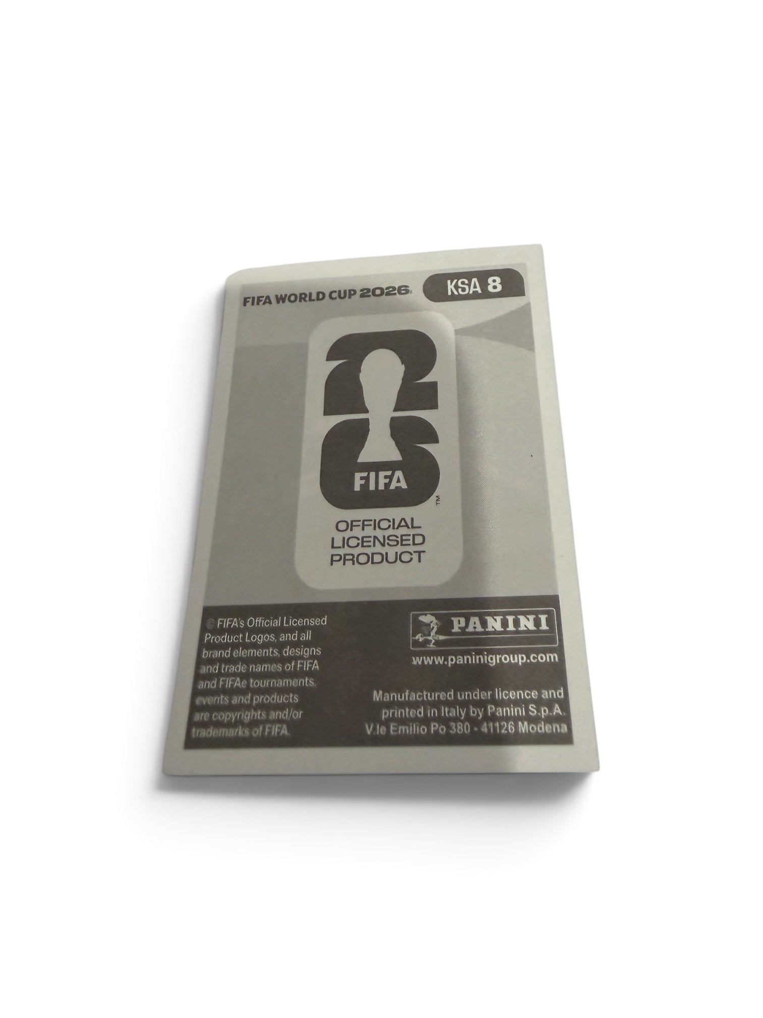 Hassan Al Tambakti Blue Border #KSA8 | Saudi Arabia | Panini FIFA World Cup 2026 Parallel Sticker | Al Hilal Saudi Club
