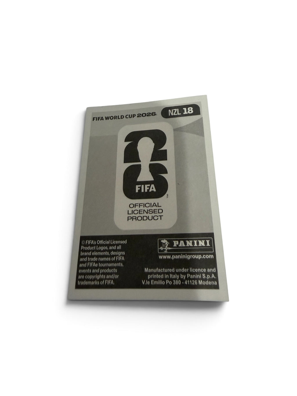 Elijah Just NZL18 Blue Border Parallel | New Zealand National Team | Panini FIFA World Cup 2026 Official Sticker | Motherwell FC
