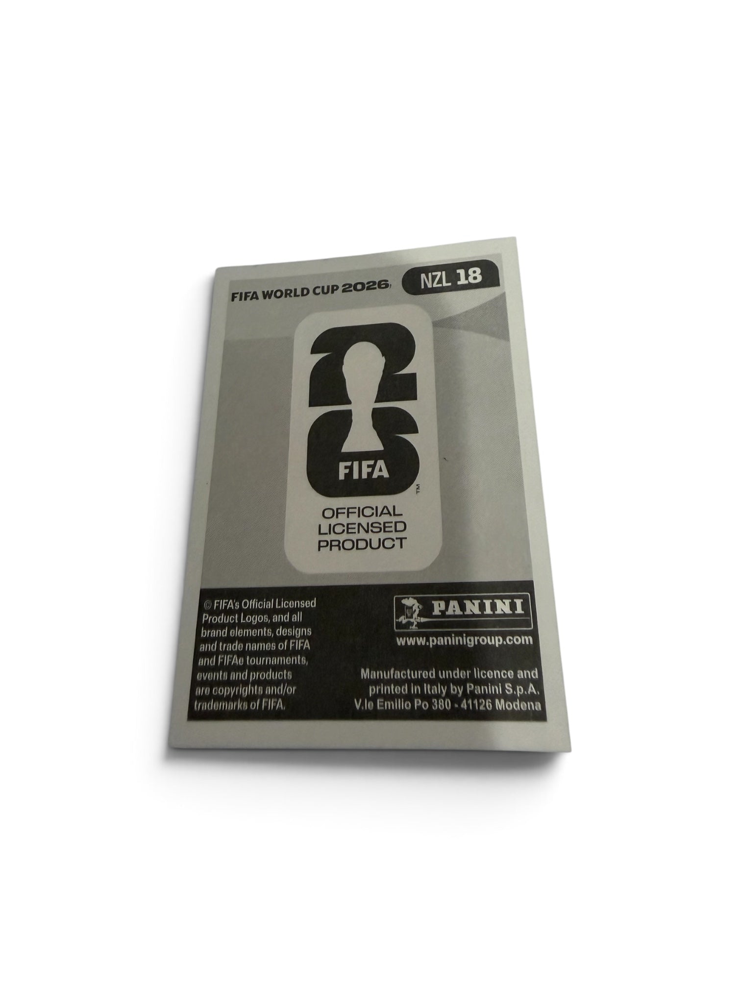Elijah Just NZL18 Blue Border Parallel | New Zealand National Team | Panini FIFA World Cup 2026 Official Sticker | Motherwell FC