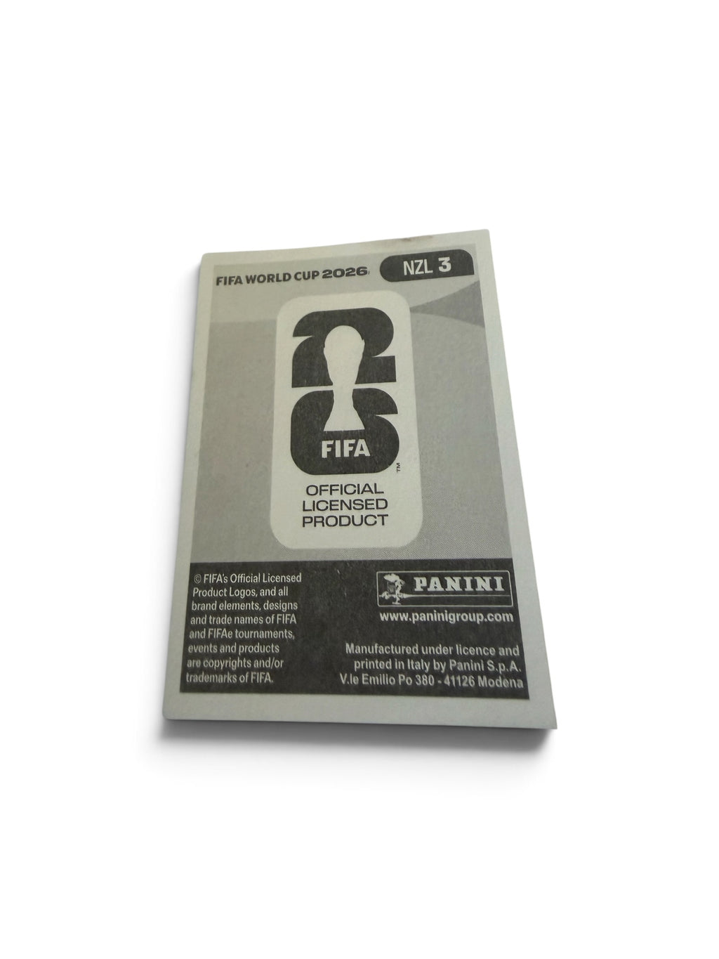 Alex Paulsen Blue Border NZL3 New Zealand | Panini FIFA World Cup 2026 Official Sticker