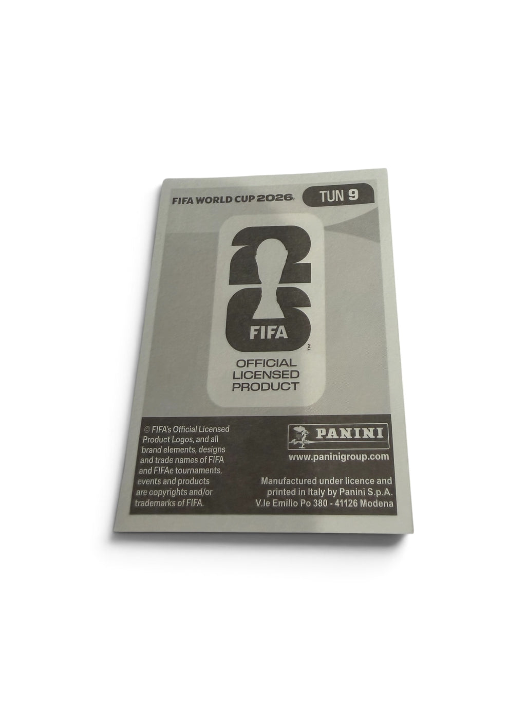 2026 Panini FIFA World Cup Blue Border Parallel Ellyes Skhiri #TUN9 Official Tunisia Sticker – Eintracht Frankfurt