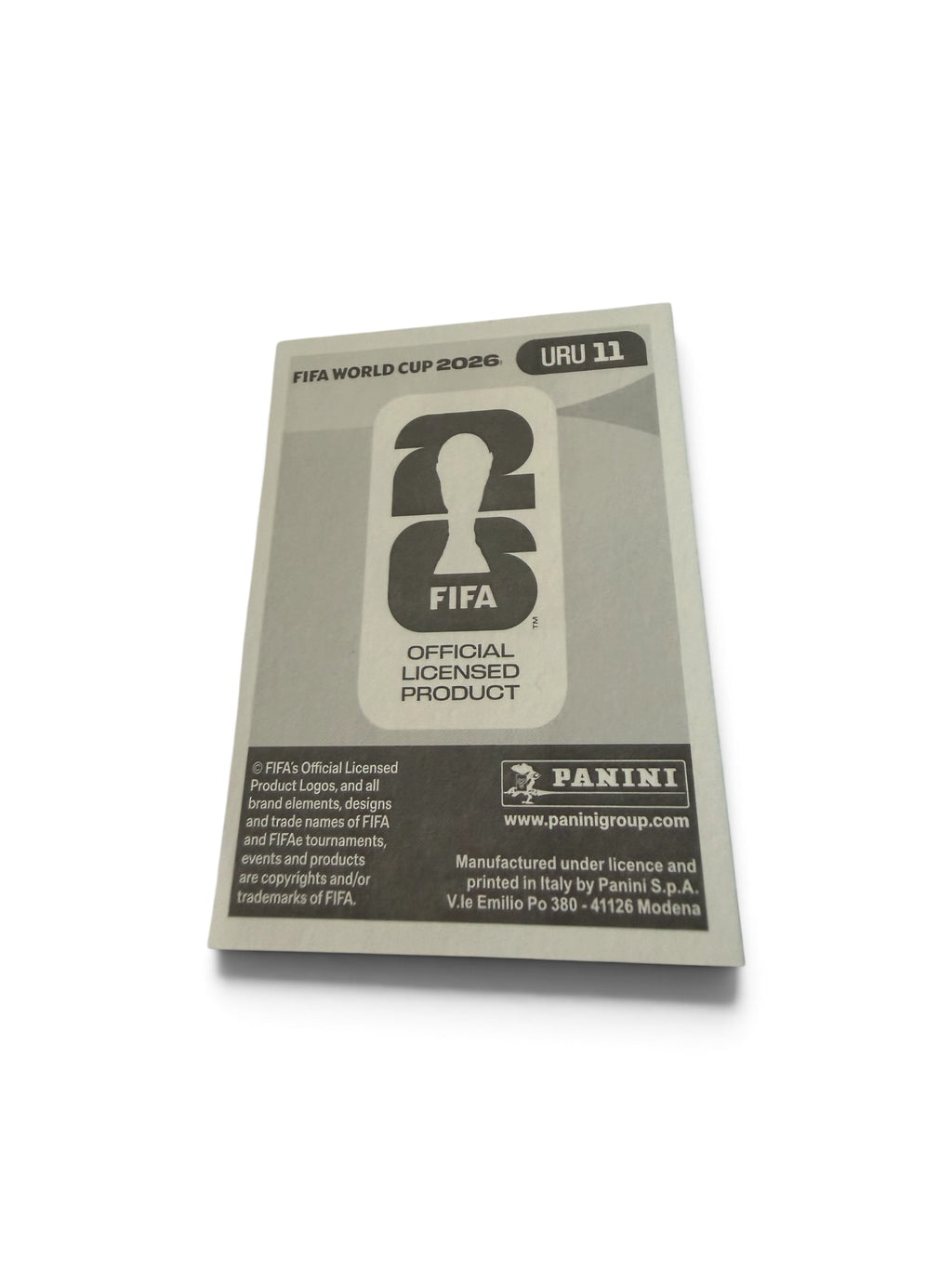 Giorgian De Arrascaeta #URU11 Blue Border Parallel | Uruguay | Panini FIFA World Cup 2026 Sticker | Flamengo