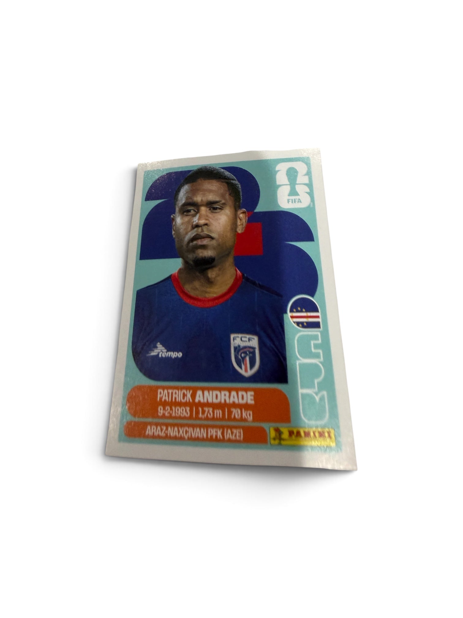 2026 Panini FIFA World Cup Jamiro Monteiro CPV12 Cape Verde Sticker PEC Zwolle Official
