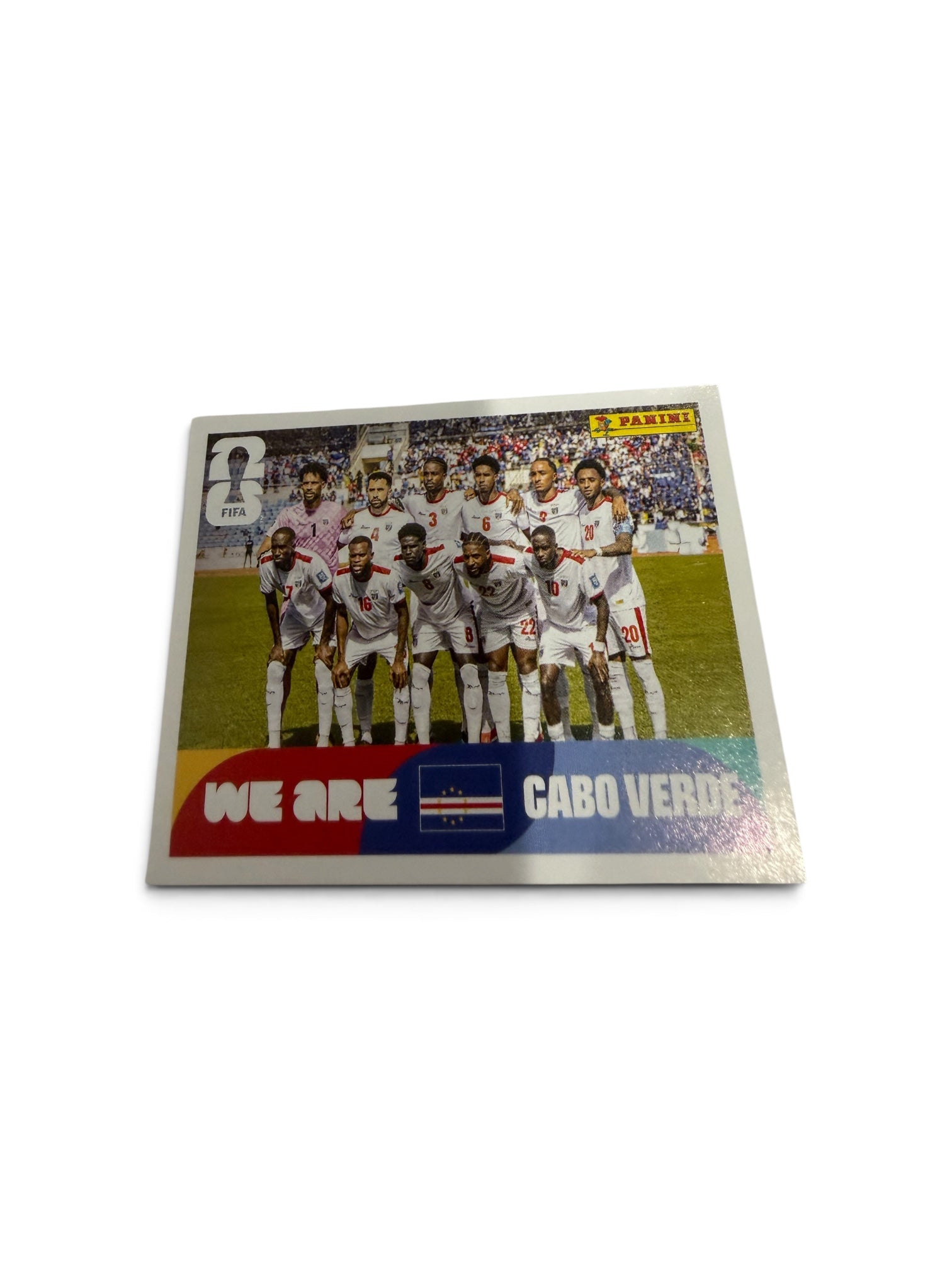 2026 Panini FIFA World Cup Cape Verde National Team Photo CPV13 Official Team Sticker Cabo Verde