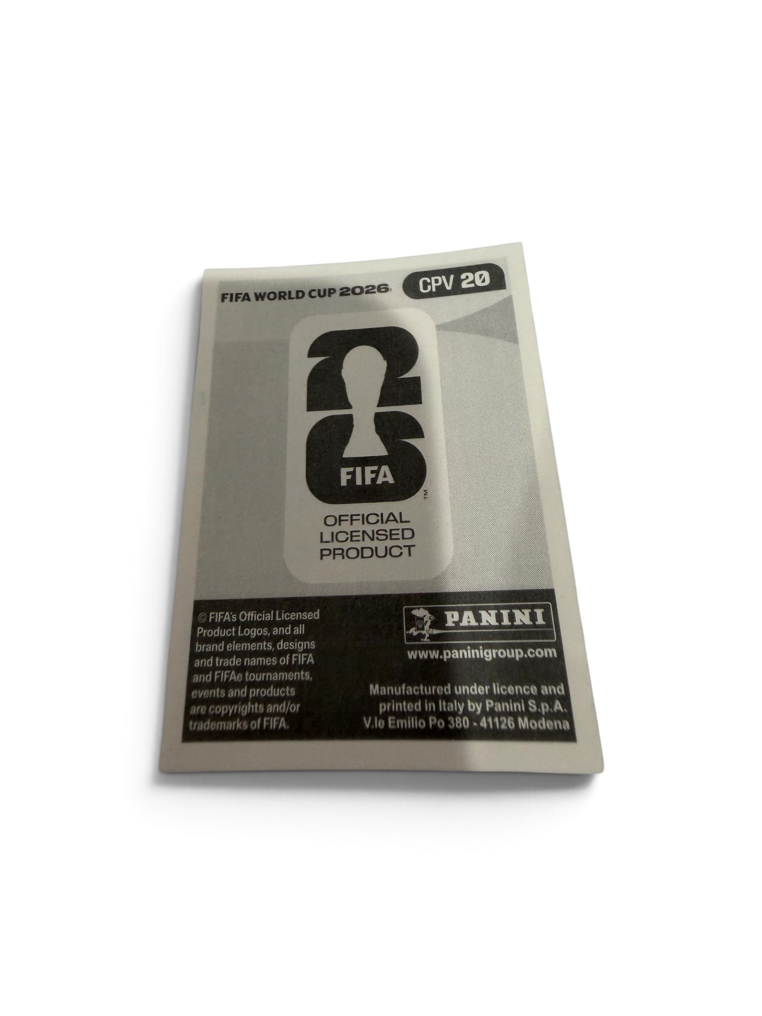 2026 Panini FIFA World Cup Bebé CPV20 Cape Verde Sticker UD Ibiza Official