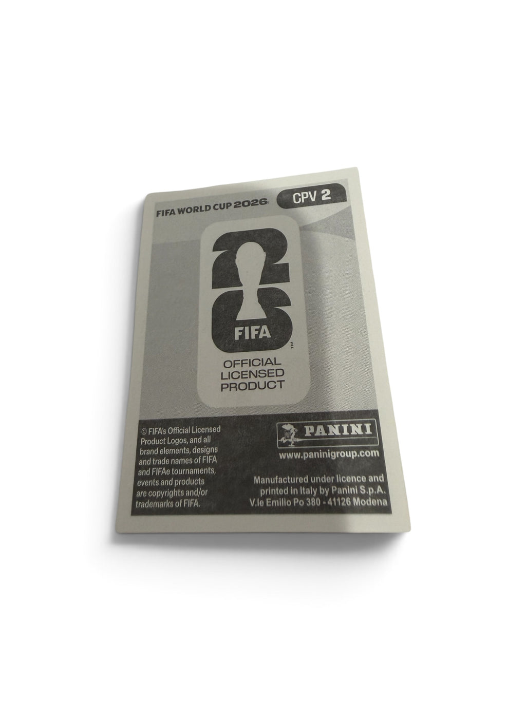 2026 Panini FIFA World Cup Vozinha CPV2 Cape Verde Official Sticker