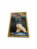 1987 Topps #777 Chris Chambliss Atlanta Braves Vintage Baseball Card