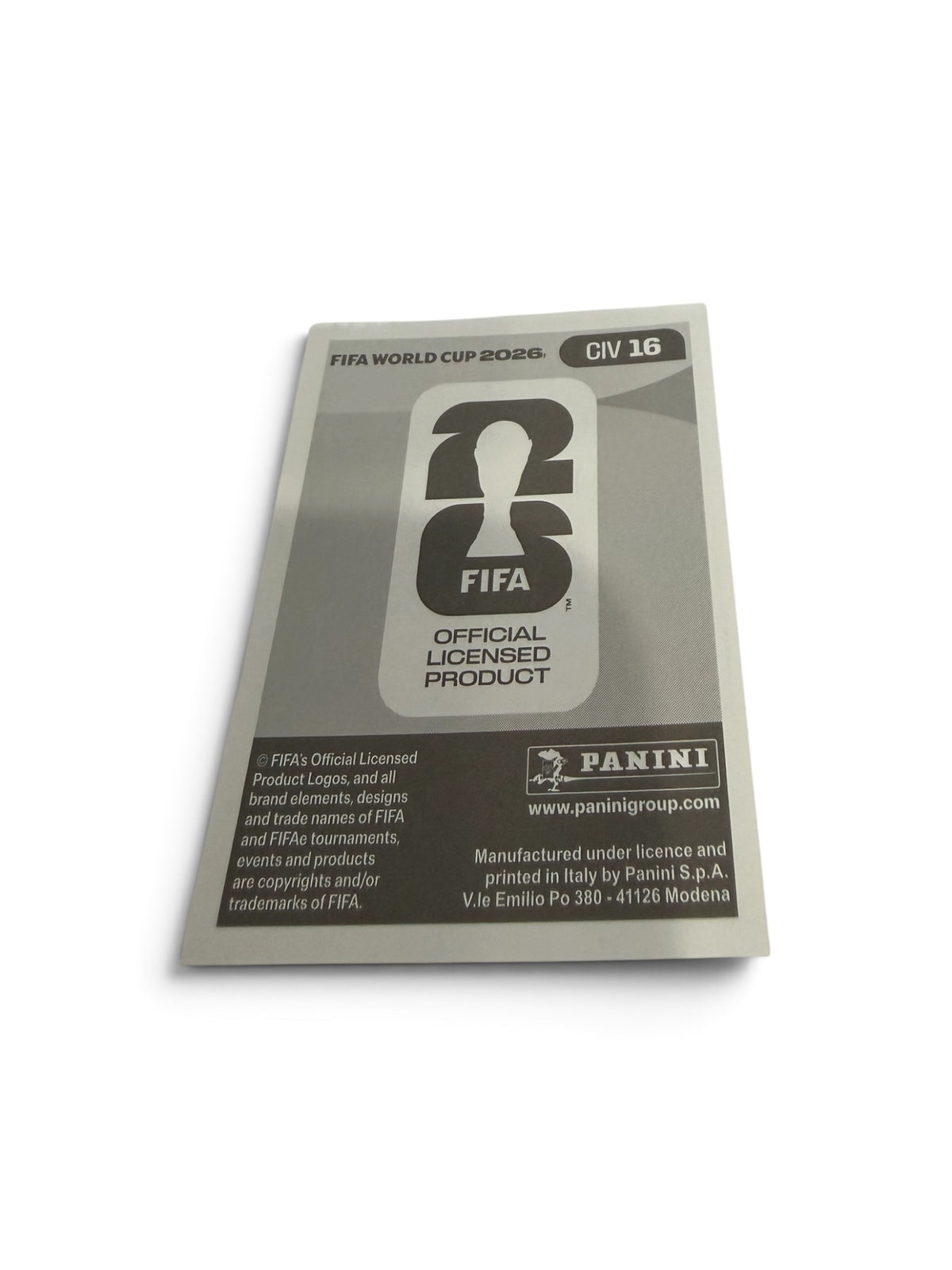 2026 Panini FIFA World Cup Sébastien Haller Ivory Coast Sticker