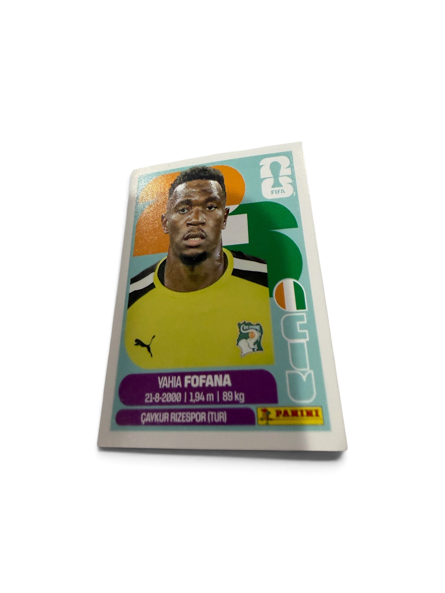 Panini FIFA World Cup 2026 Yahia Fofana Ivory Coast CIV 2