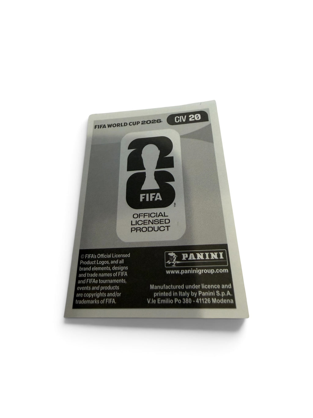 2026 Panini FIFA World Cup Oumar Diakité Ivory Coast Sticker #CIV 20