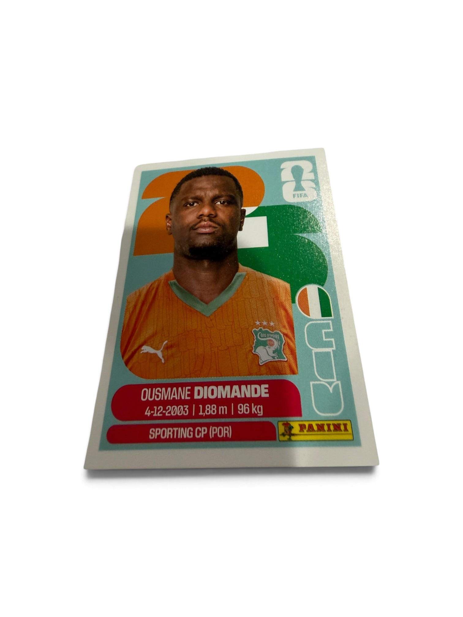 2026 Panini FIFA World Cup Ousmane Diomande Ivory Coast