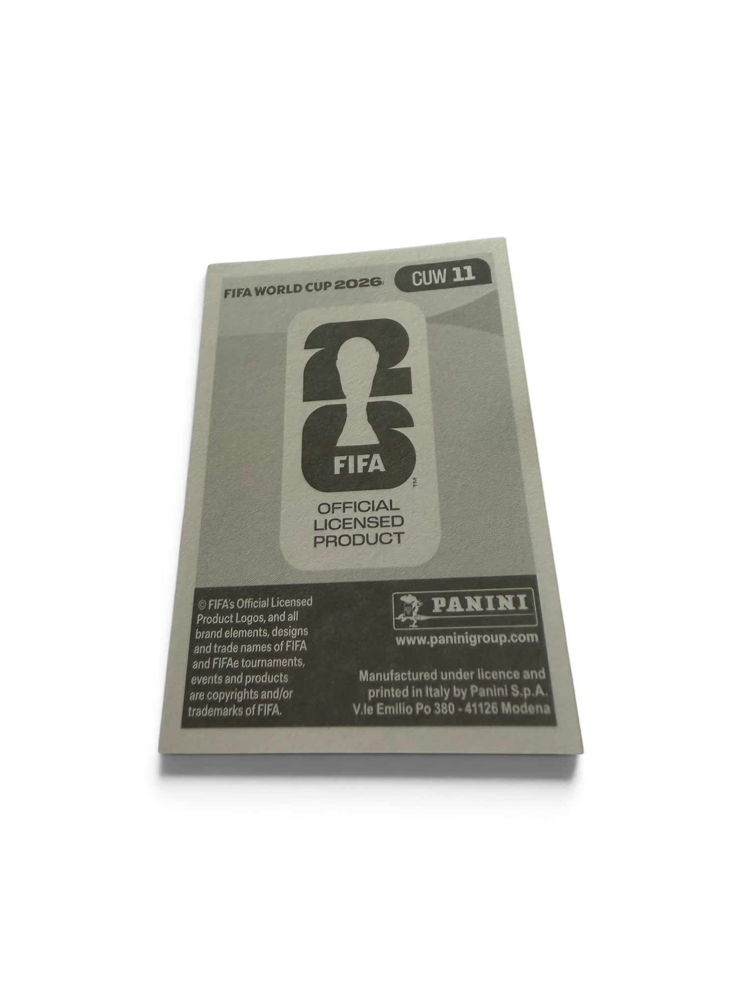 Panini FIFA World Cup 2026 Juninho Bacuna Curaçao CUW 11 Soccer Sticker
