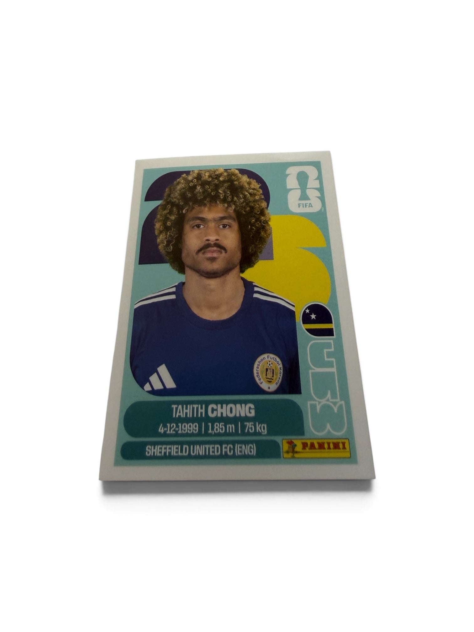 Panini FIFA World Cup 2026 Tahith Chong Curaçao CUW 14 Soccer Sticker