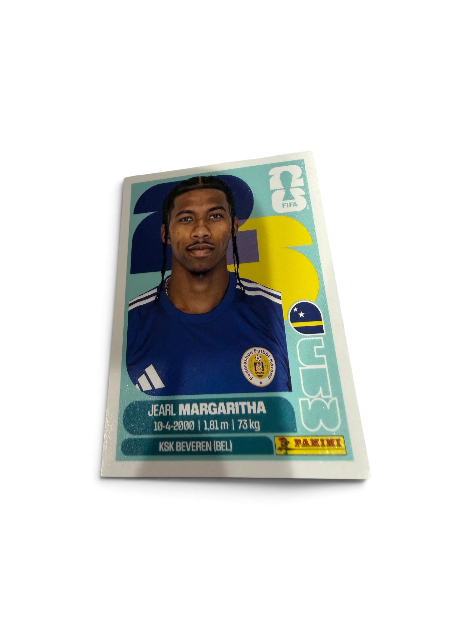 earl Margaritha CUW 16 Curaçao – Panini FIFA World Cup 2026 Soccer Sticker