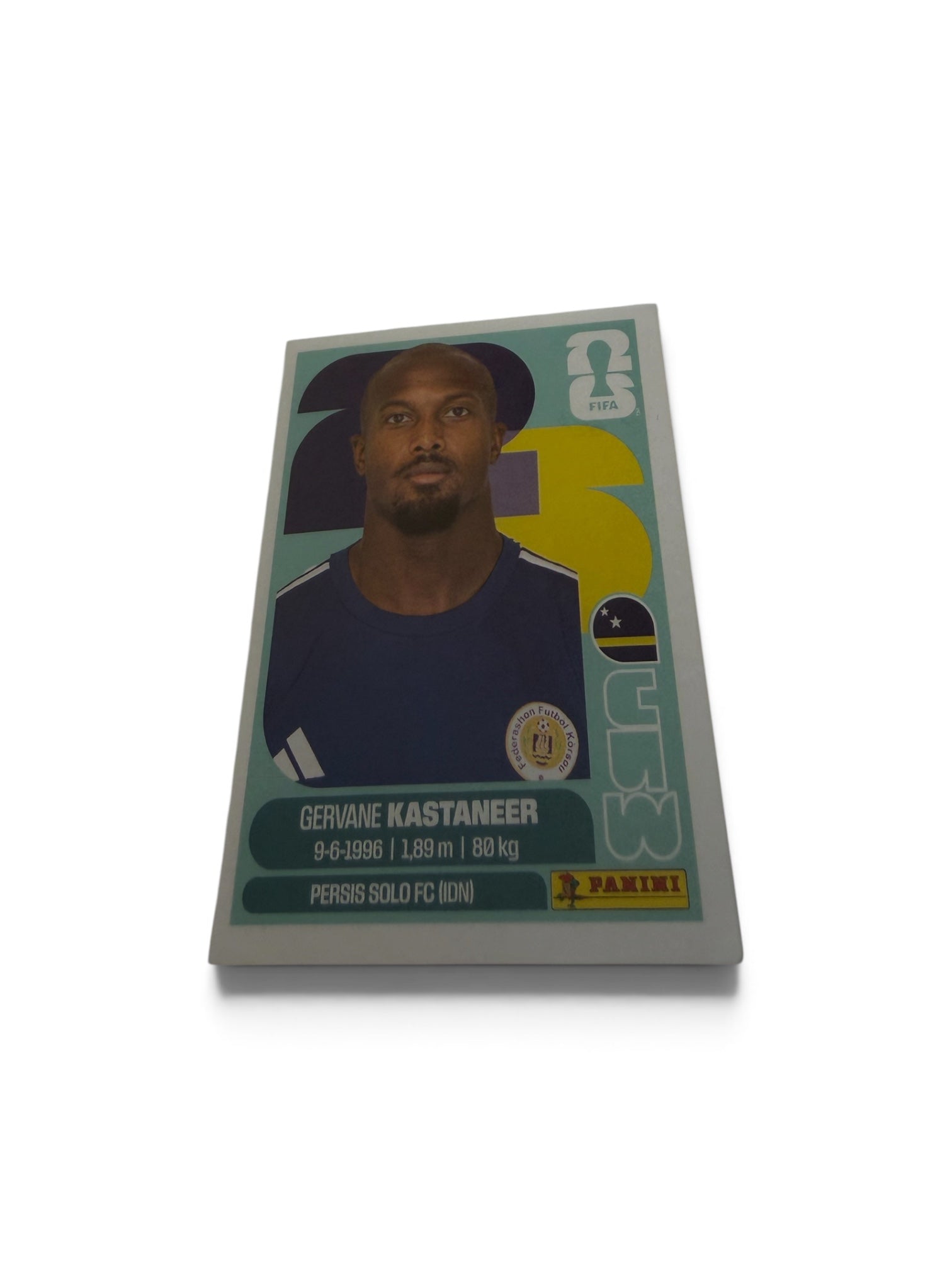 Panini FIFA World Cup 2026 Gervane Kastaneer Curaçao CUW 19 Soccer Sticker