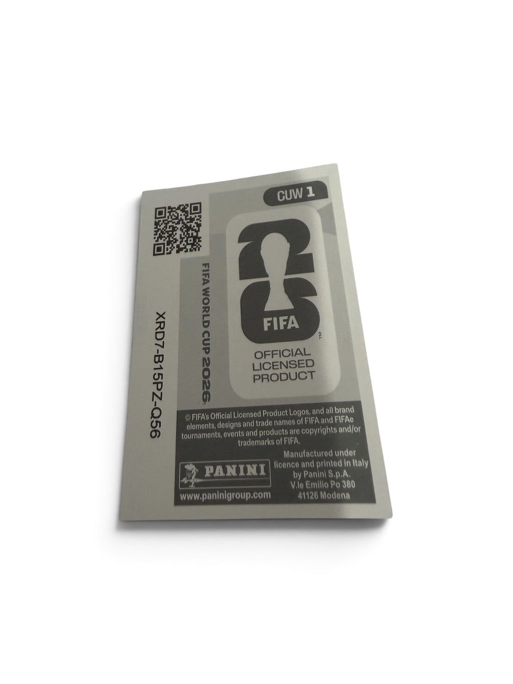 Panini FIFA World Cup 2026 Curaçao Team Logo CUW 1 Holographic Foil Sticker