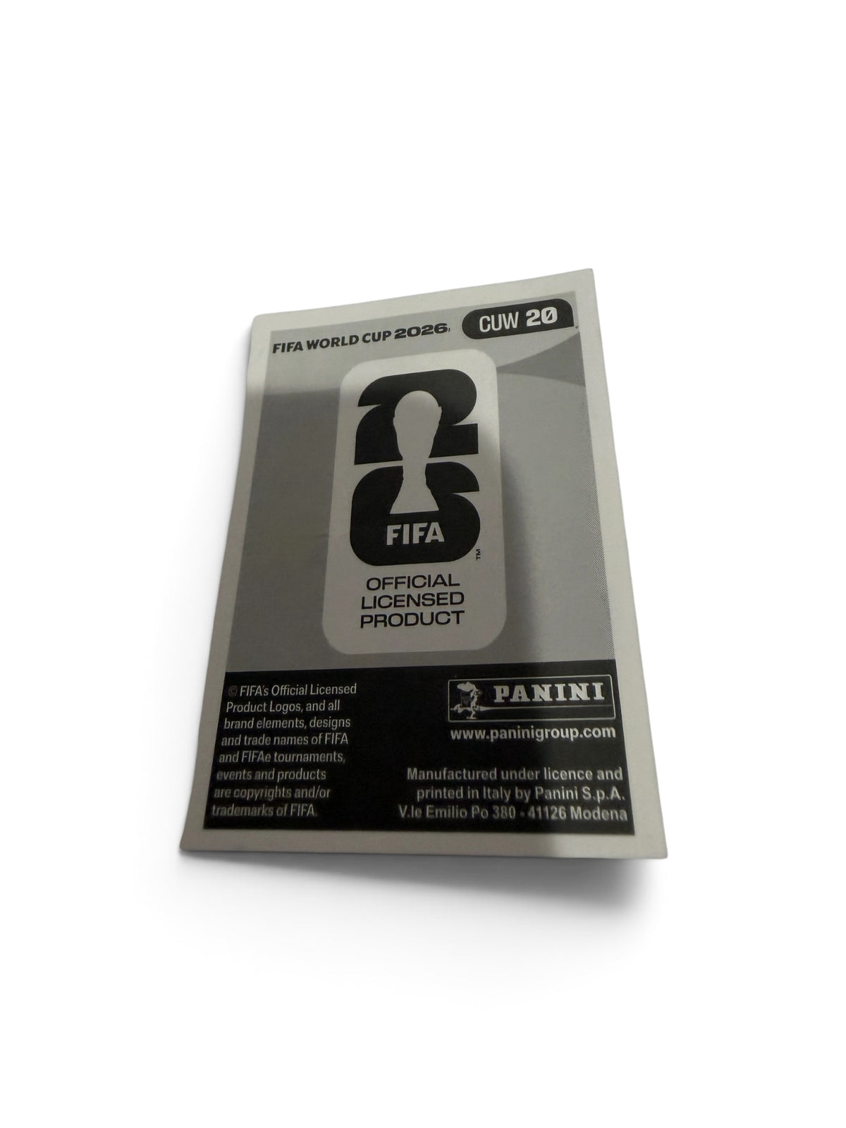 Panini FIFA World Cup 2026 Sontje Hansen Curaçao CUW 20 White Border Sticker