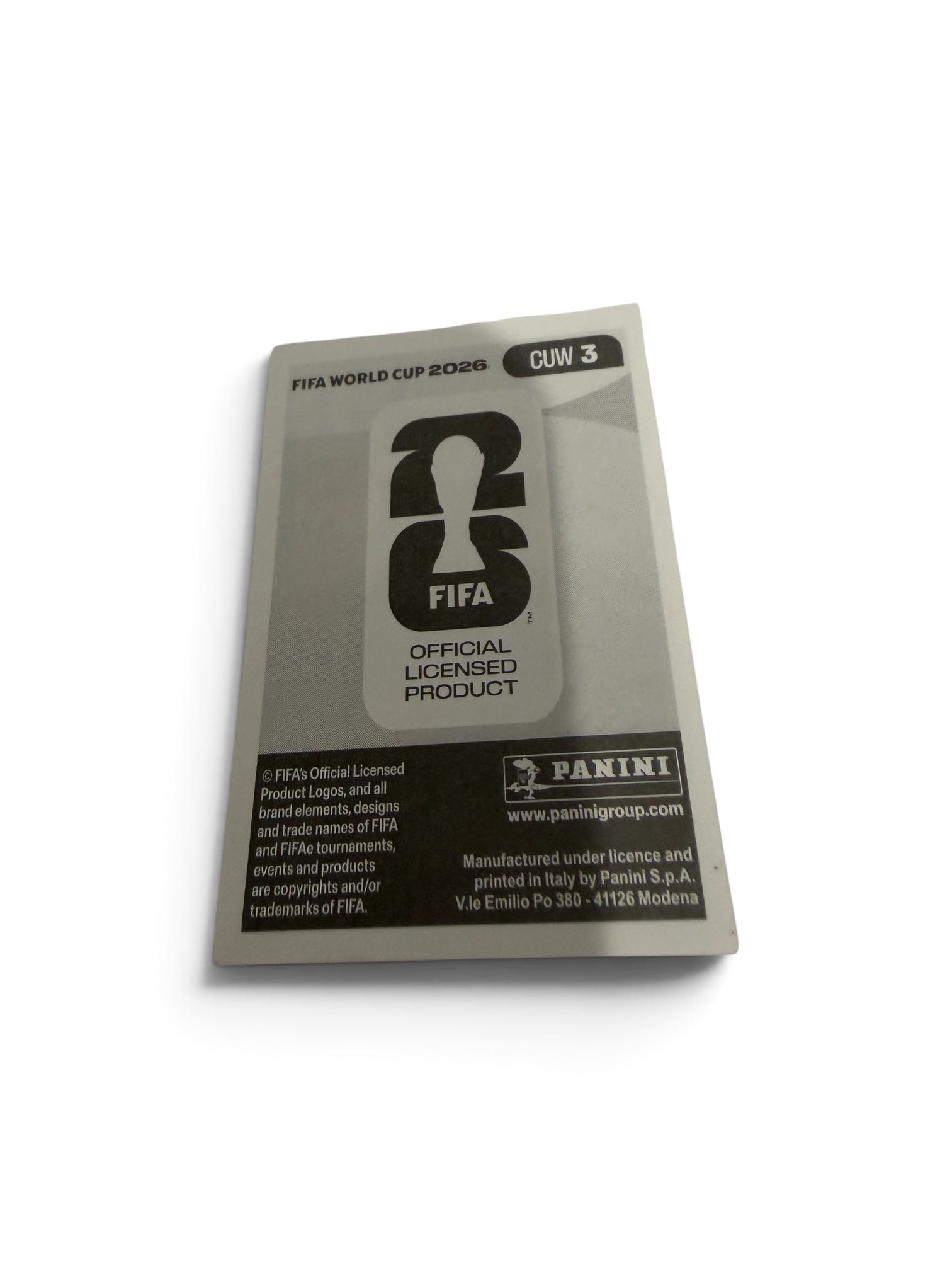 Panini FIFA World Cup 2026 Armando Obispo Curaçao CUW 3 Soccer Sticker