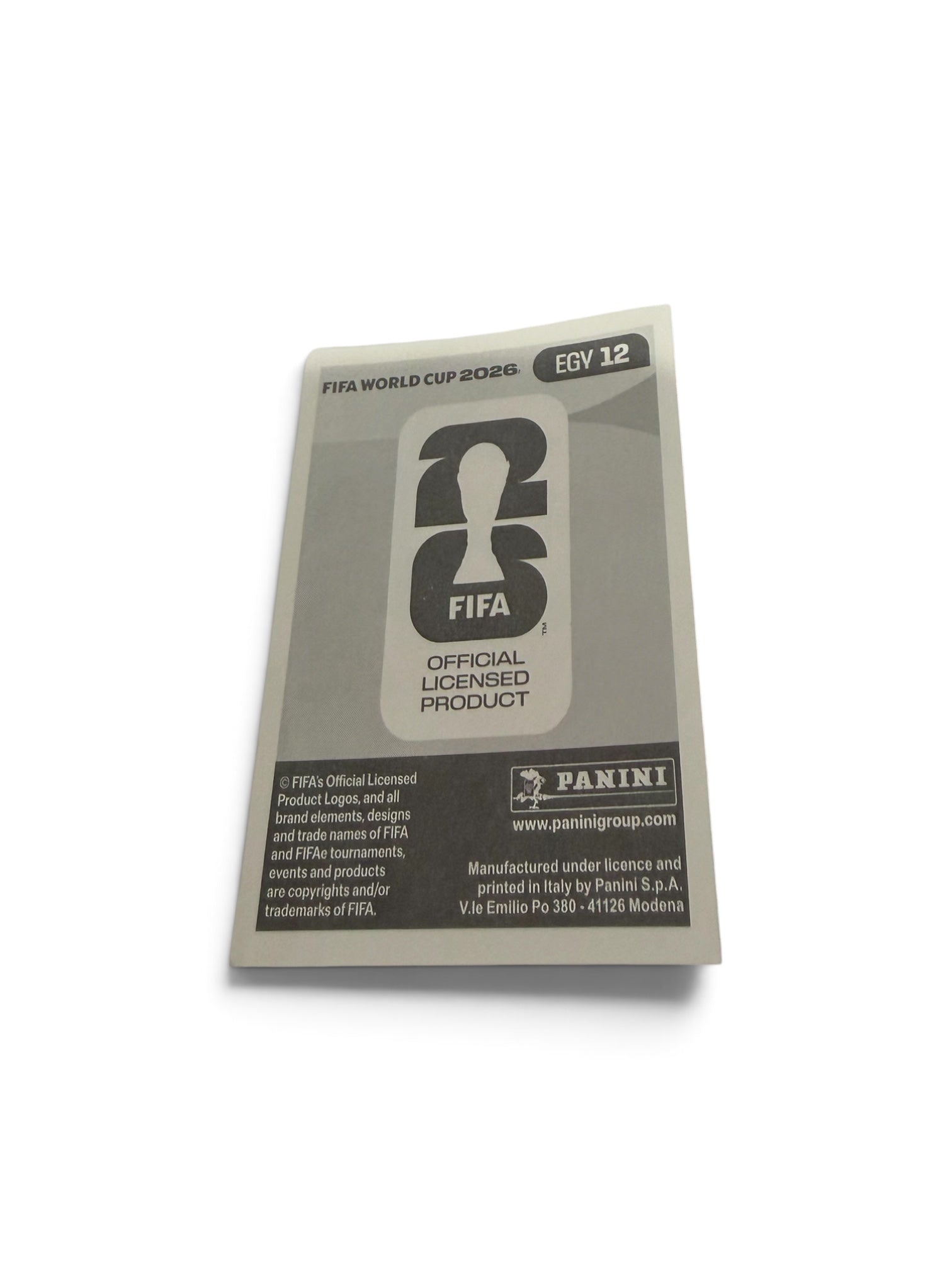 2026 Panini FIFA World Cup Hamdy Fathy #EGY 12 Egypt Official Sticker