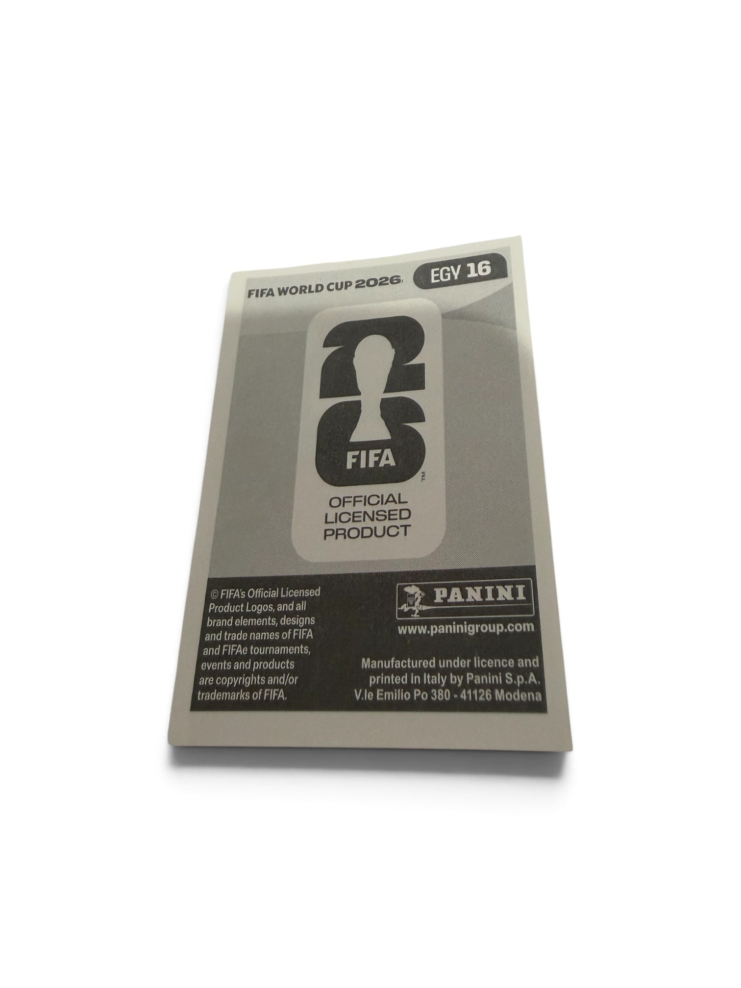 2026 Panini FIFA World Cup Osama Faisal #EGY 16 Egypt Official Sticker