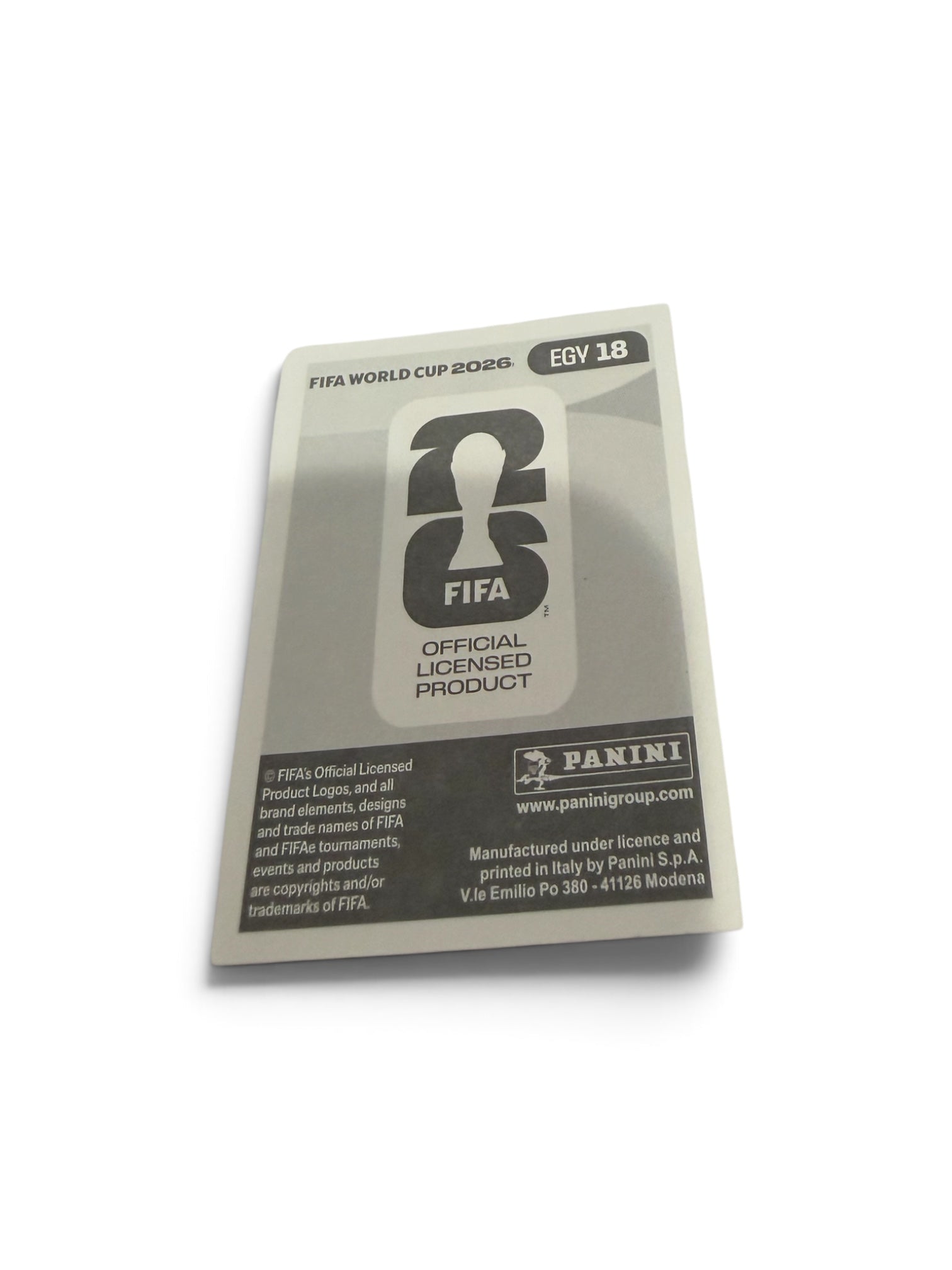 2026 Panini FIFA World Cup Sticker #EGY 18 Mostafa Mohamed – Egypt National Team – FC Nantes