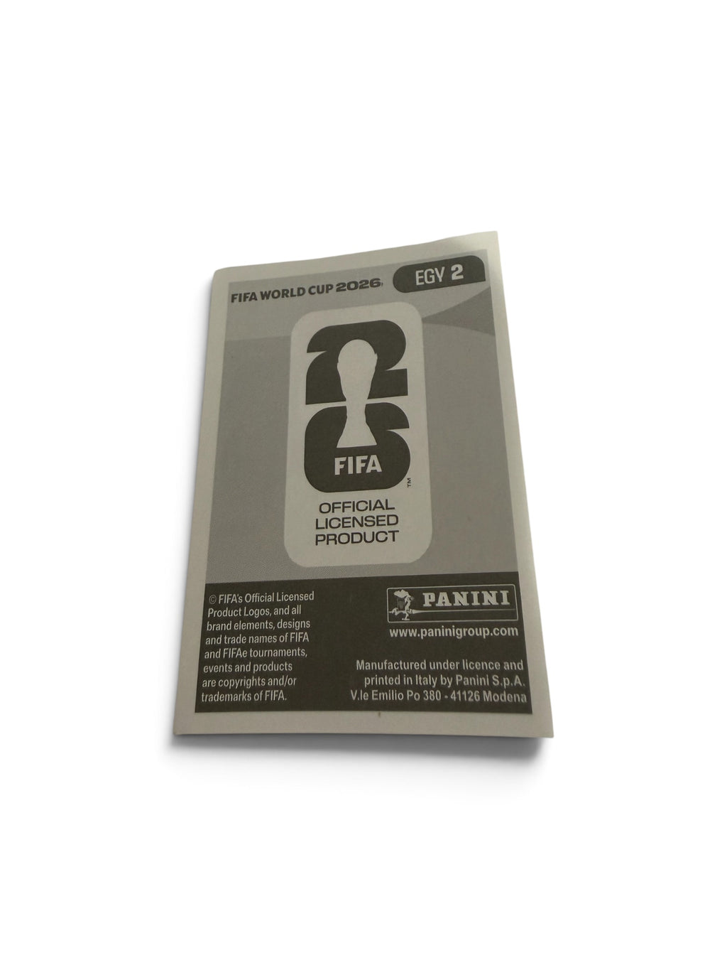 2026 Panini FIFA World Cup Mohamed El Shenawy #EGY 2 Egypt Official Sticker