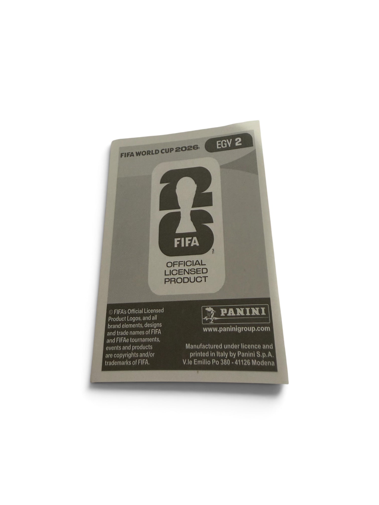 2026 Panini FIFA World Cup Mohamed El Shenawy #EGY 2 Egypt Official Sticker