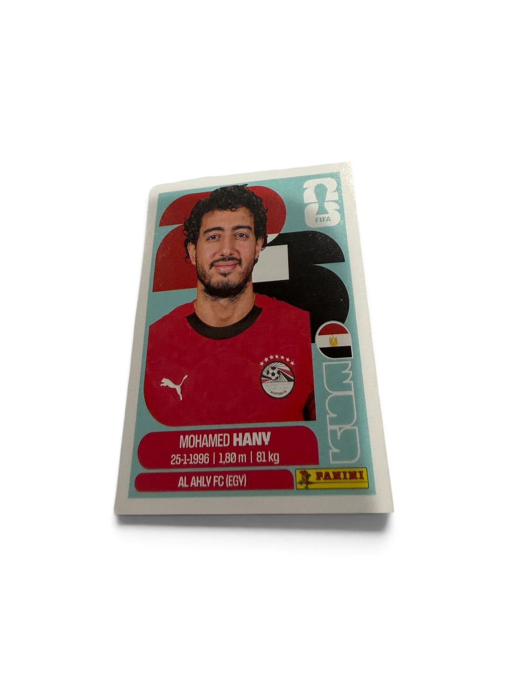 2026 Panini FIFA World Cup Mohamed Hany #EGY 3 Egypt Official Sticker