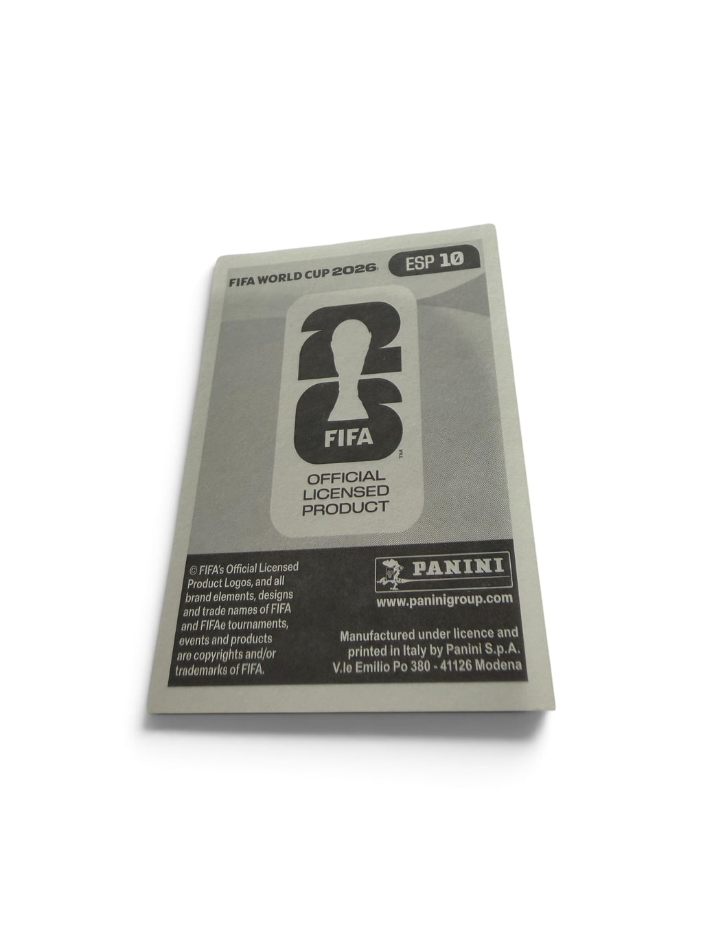 Rodri ESP10 Spain National Team | Panini FIFA World Cup 2026 Official Sticker | Manchester City FC