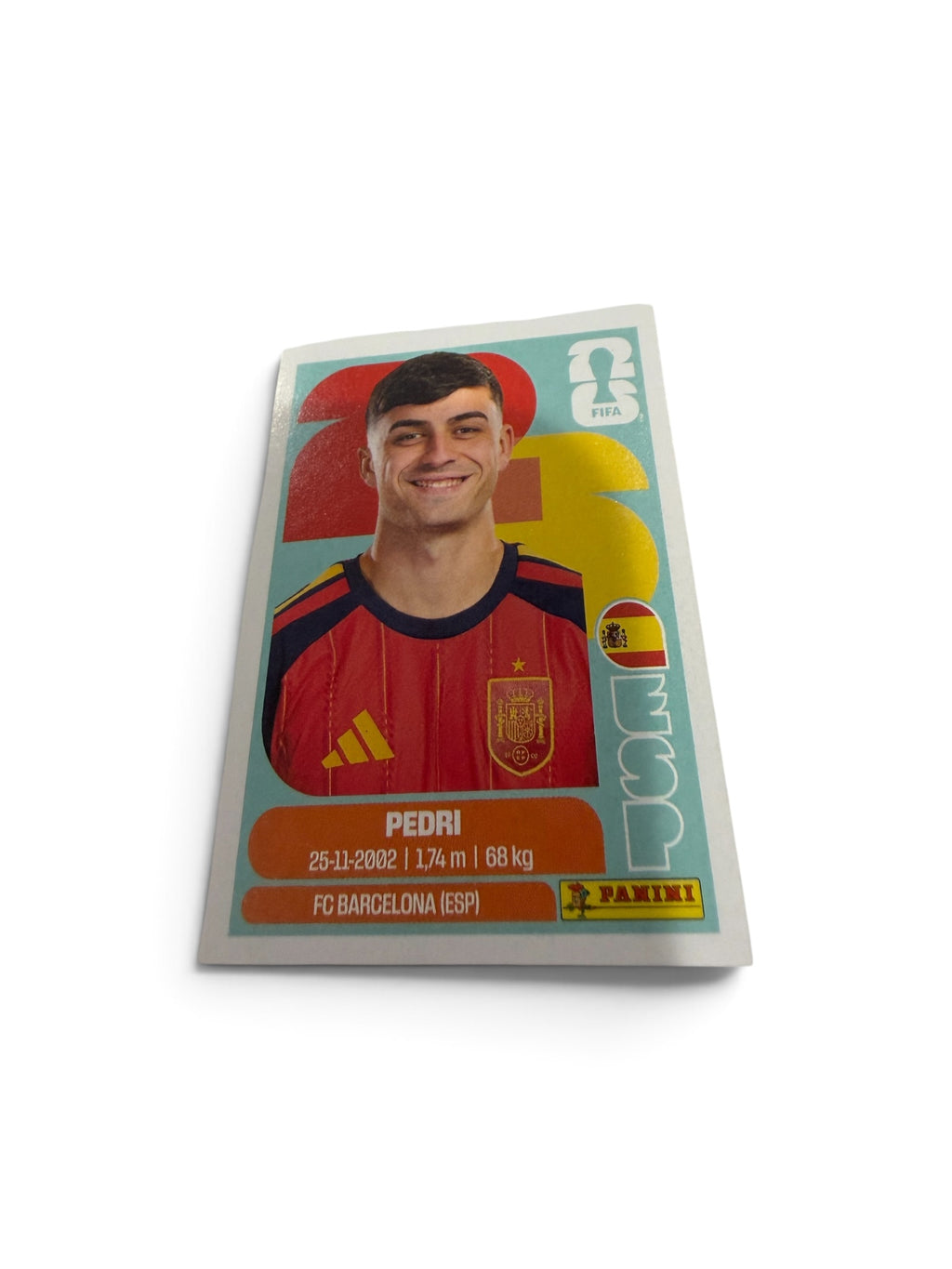 Pedri ESP11 Spain National Team | Panini FIFA World Cup 2026 Official Sticker | FC Barcelona