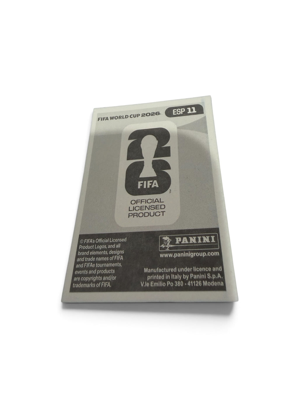Pedri ESP11 Spain National Team | Panini FIFA World Cup 2026 Official Sticker | FC Barcelona