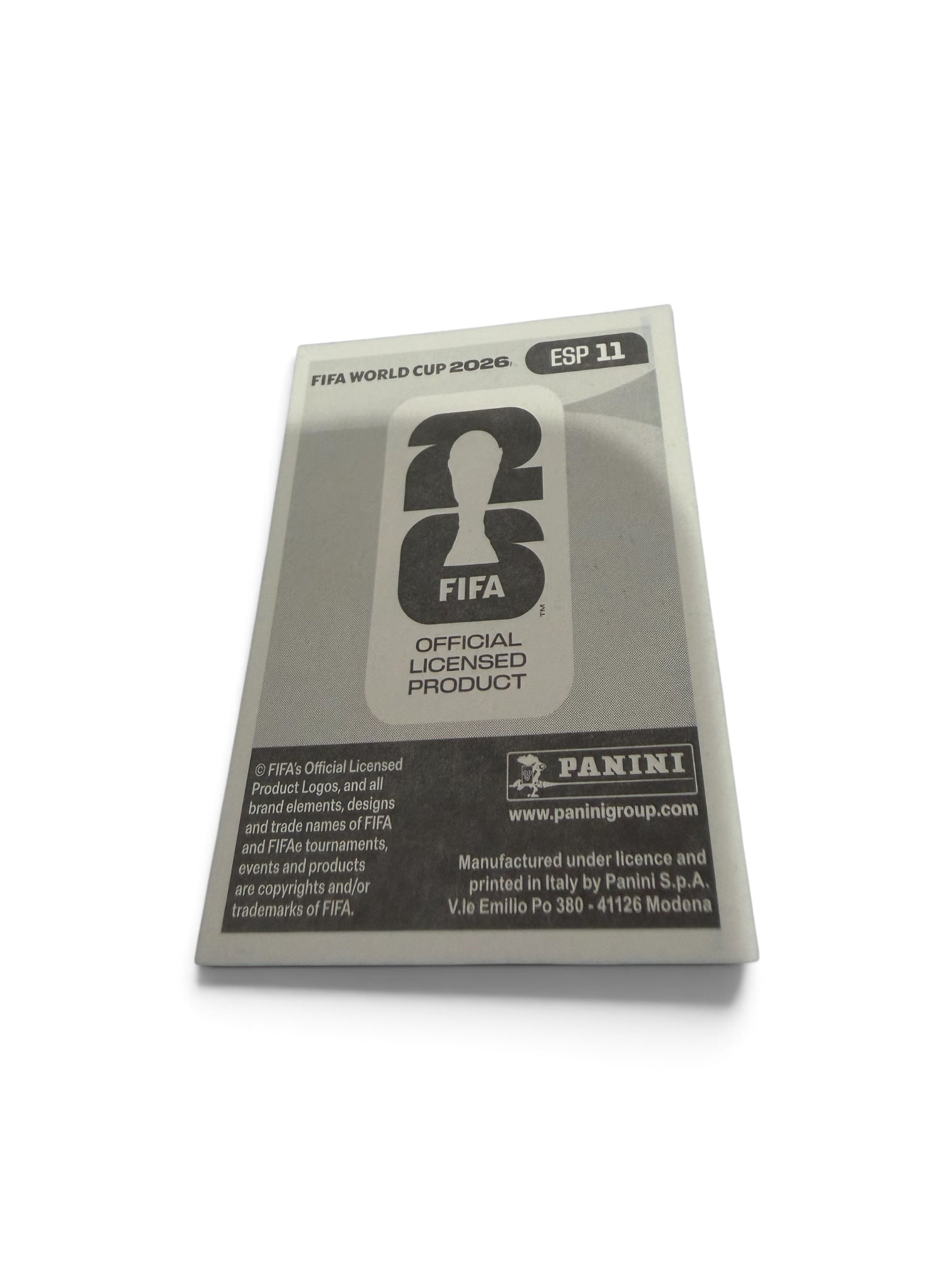 Pedri ESP11 Spain National Team | Panini FIFA World Cup 2026 Official Sticker | FC Barcelona