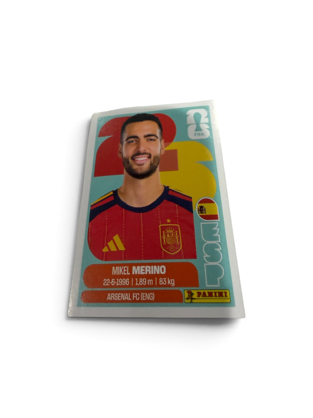Mikel Merino ESP14 Spain National Team | Panini FIFA World Cup 2026 Official Sticker | Arsenal FC